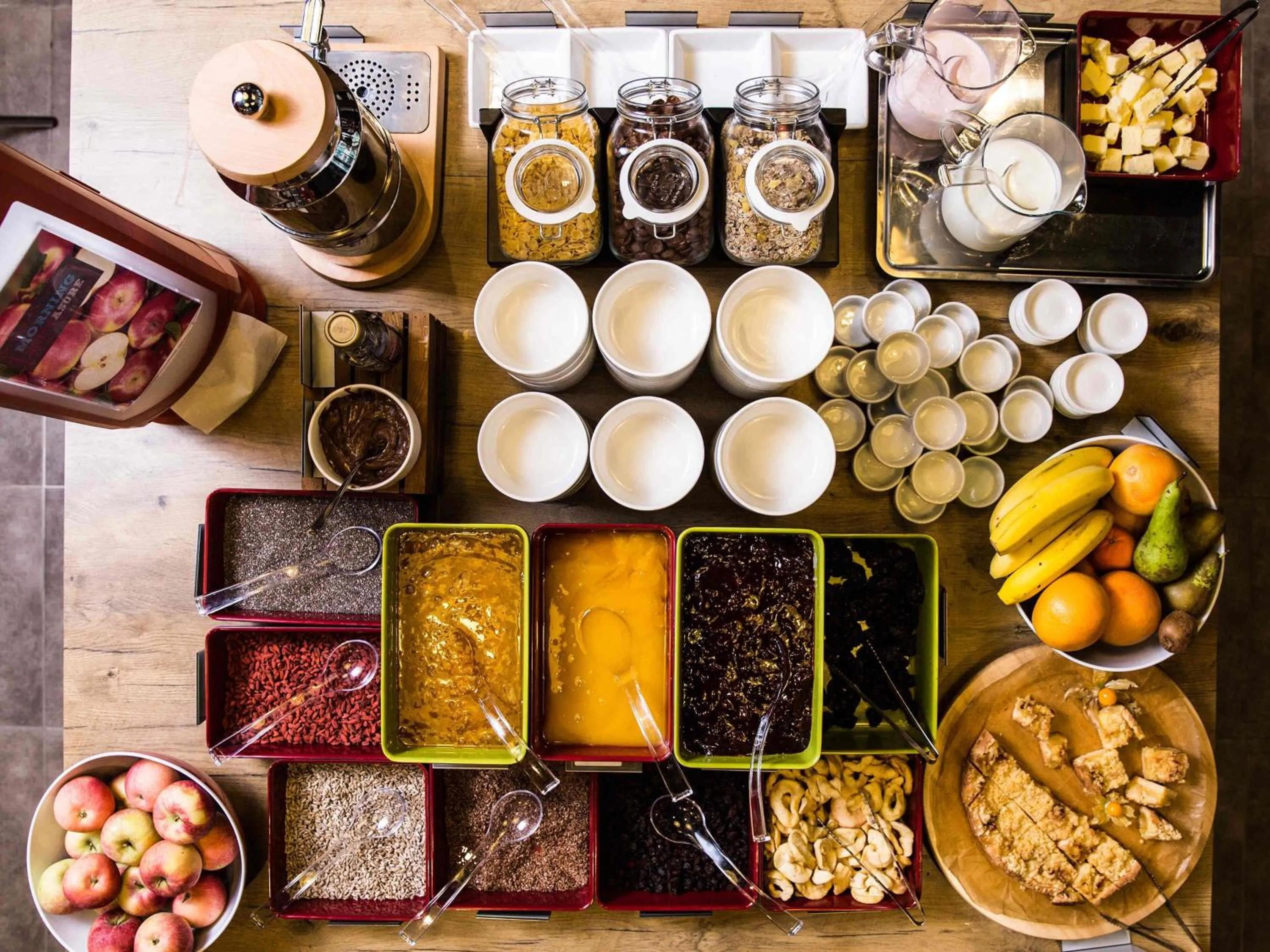 Breakfast in ibis Vilnius Centre