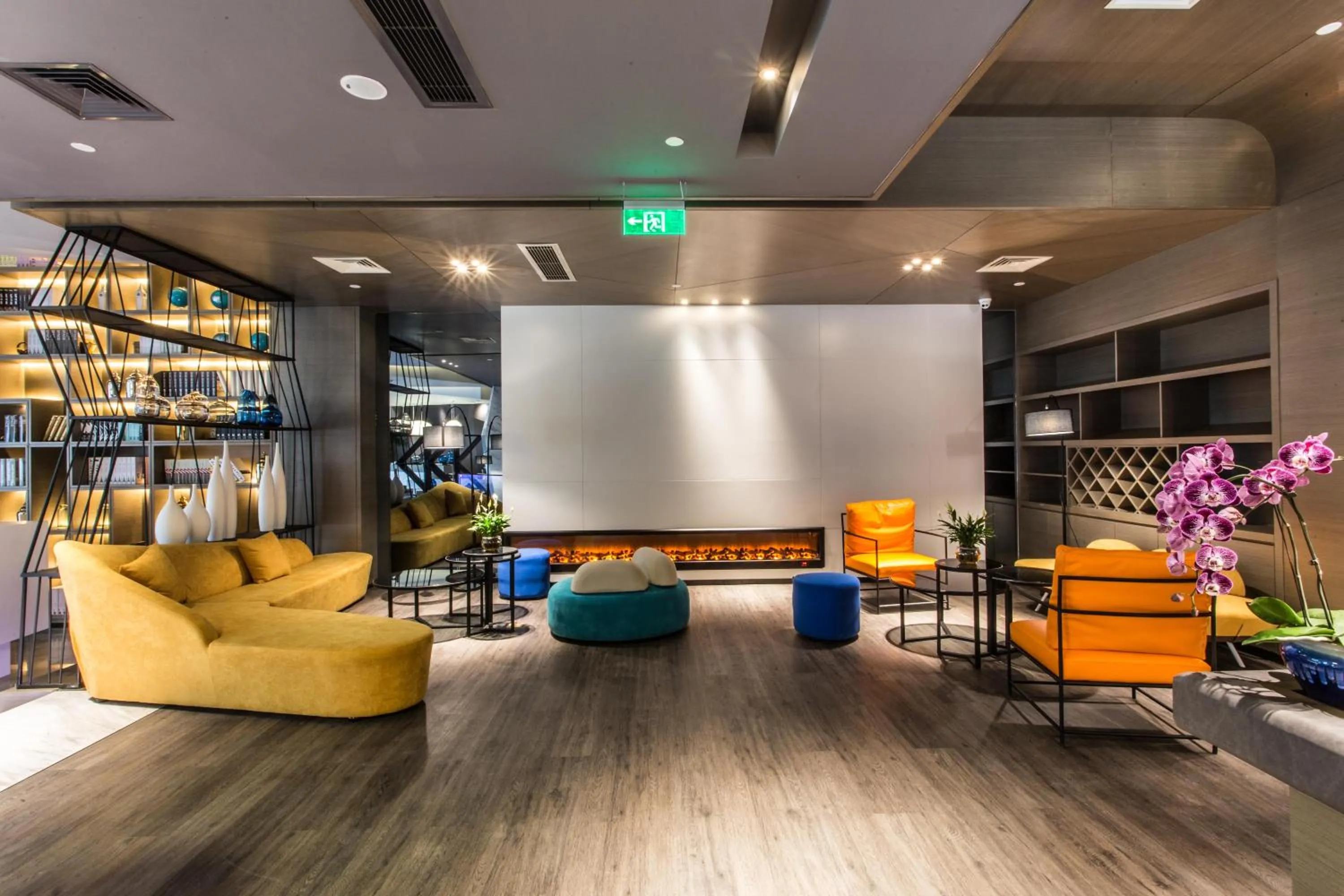 Seating area in Mercure Suzhou Downtown