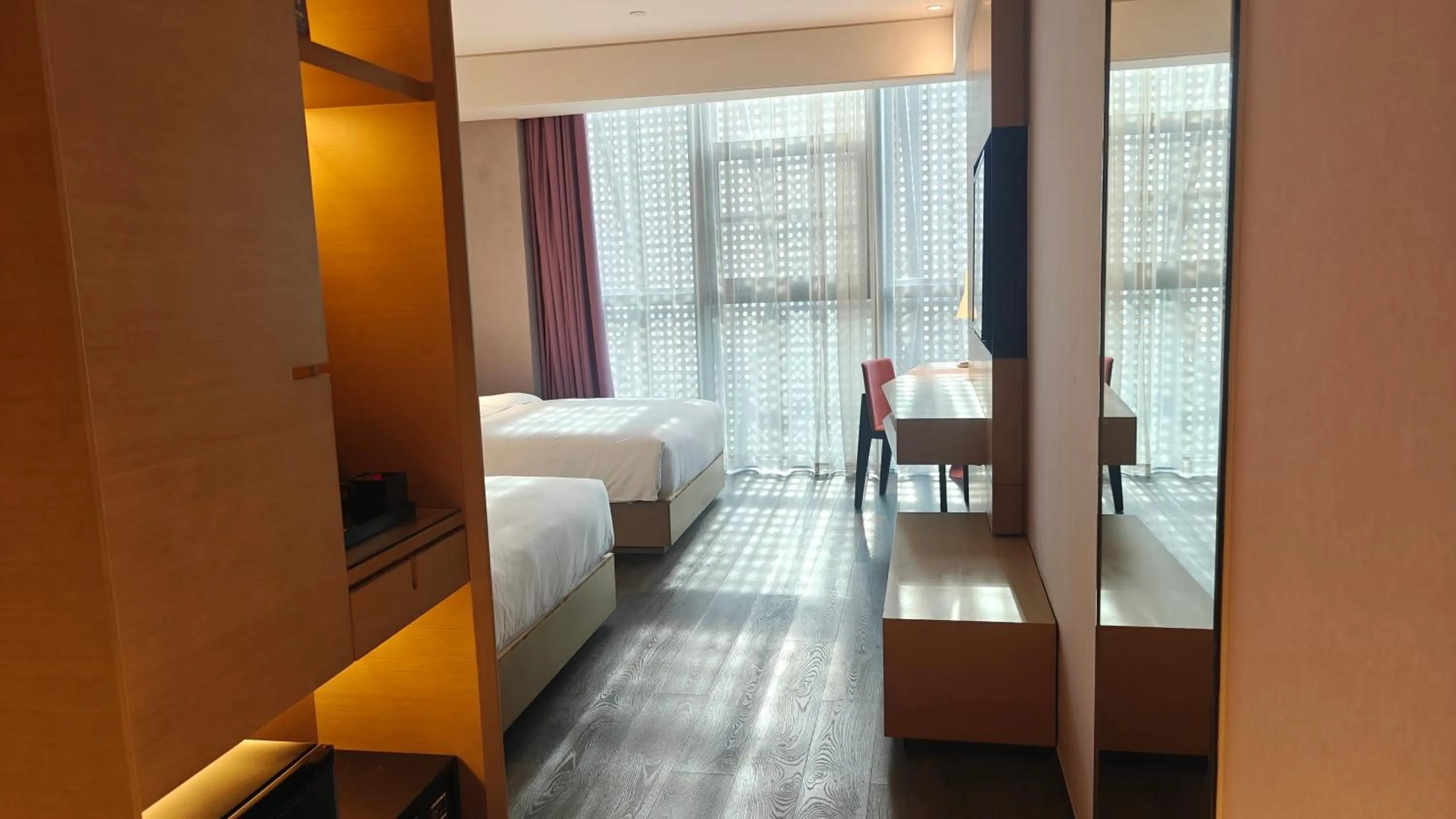 Bed in Mercure Suzhou Downtown