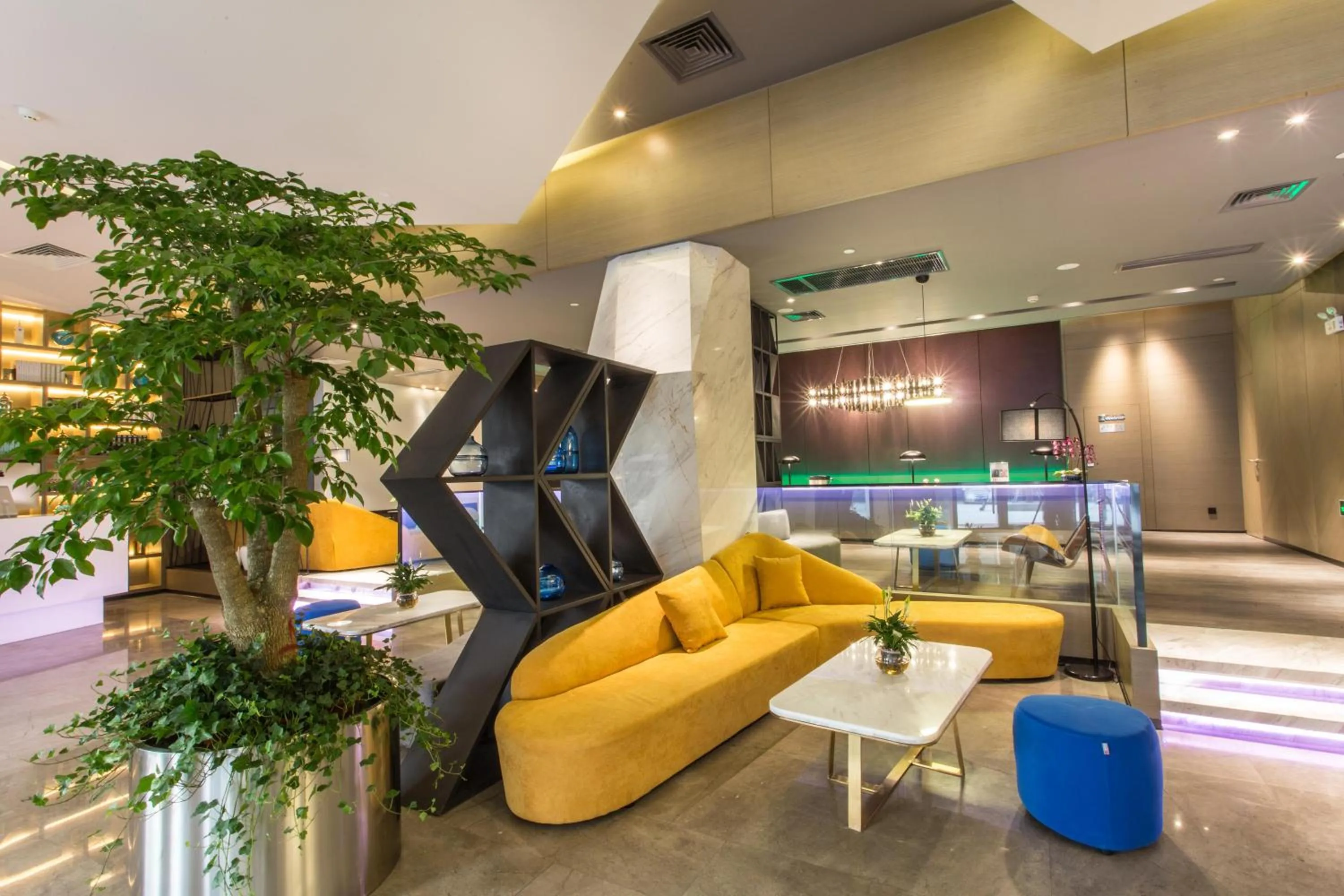 Seating area in Mercure Suzhou Downtown