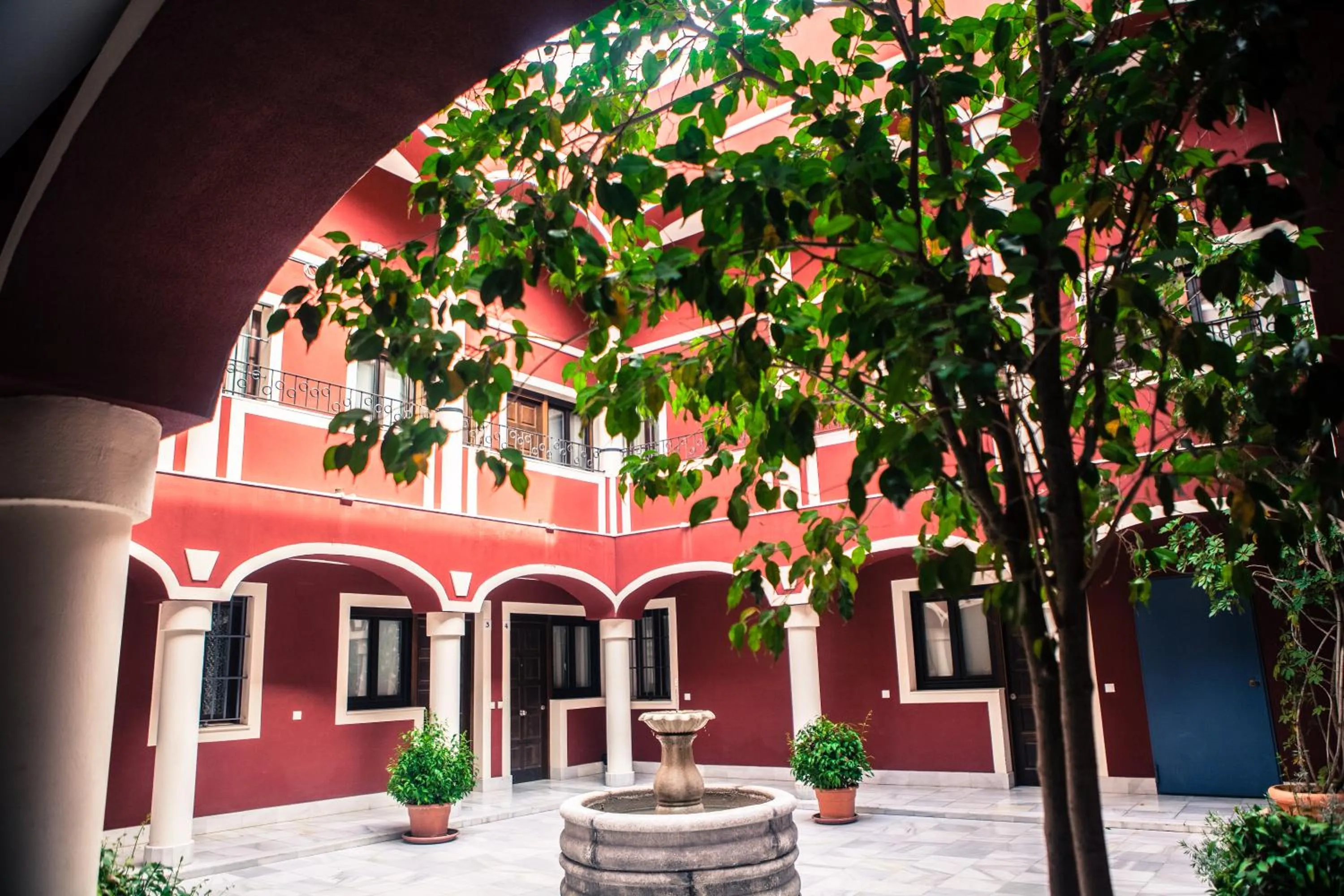 Patio in Palacio de Luja
