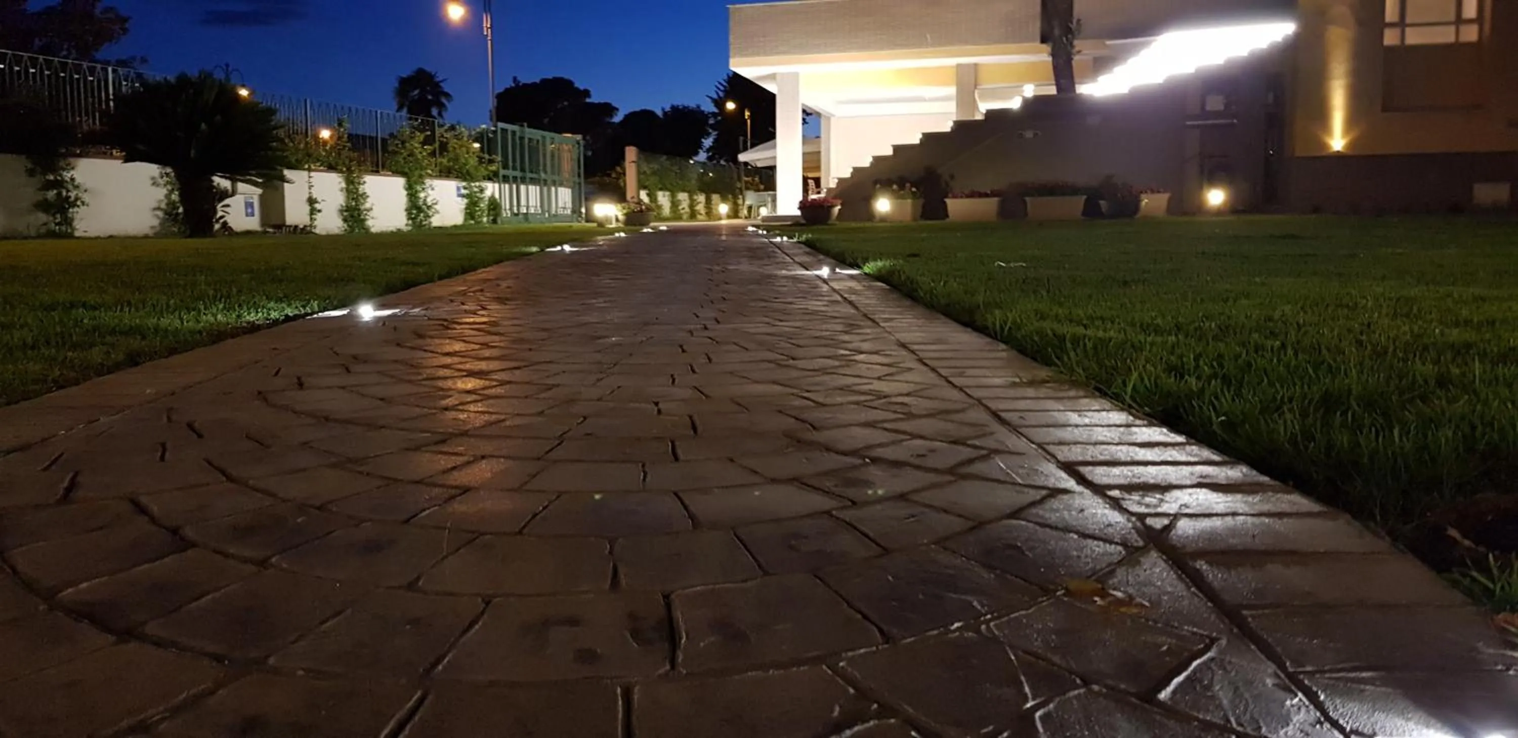 Garden in Hotel San Germano