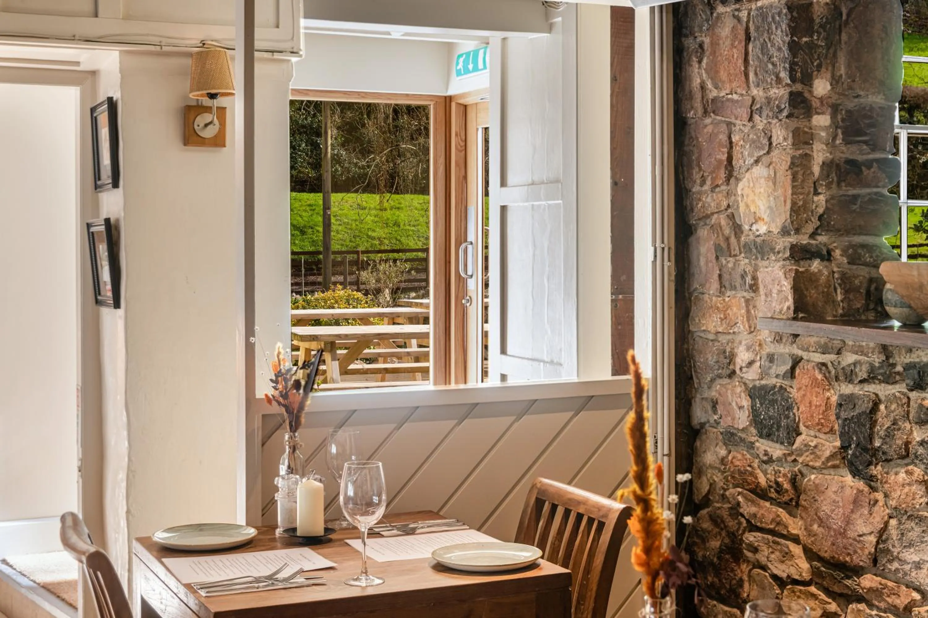 Dining area in The Bickley Mill