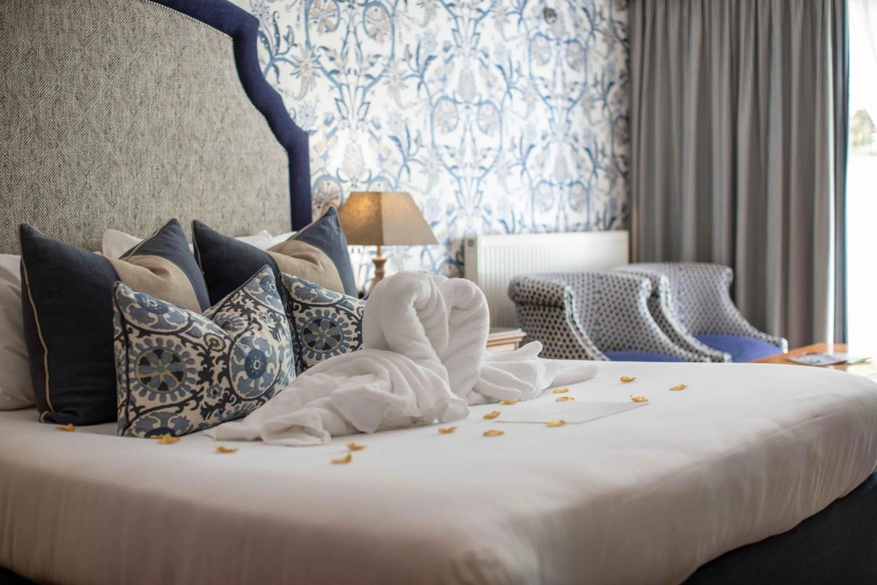 Bedroom, Bed in Penventon Park Hotel