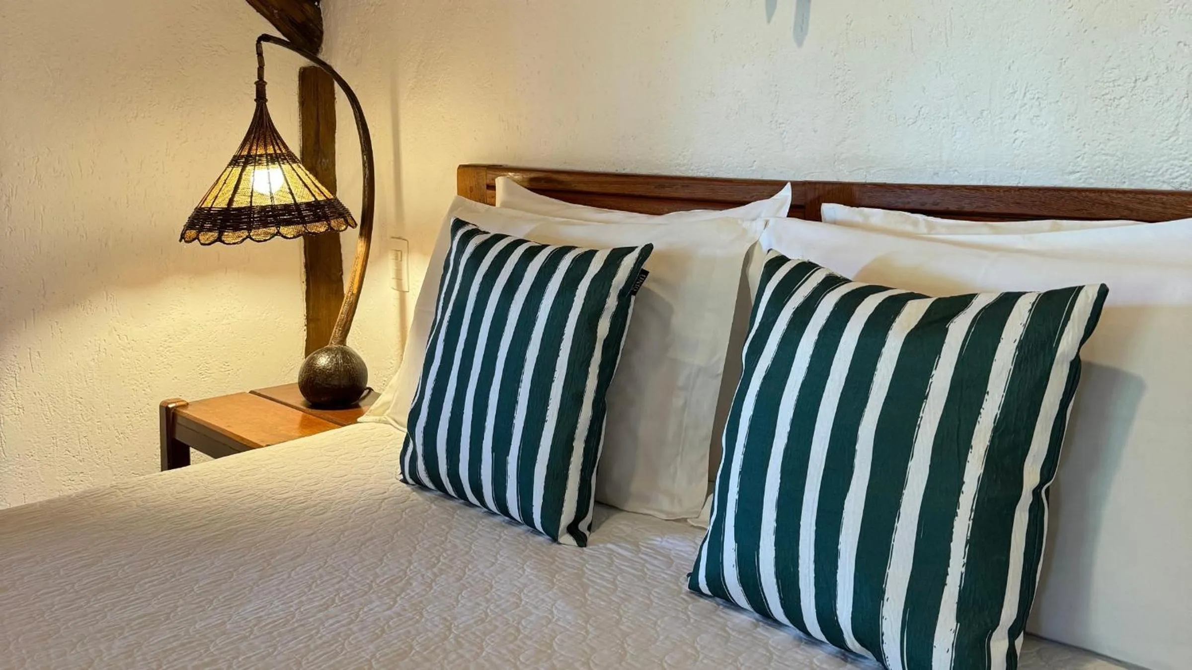 Bed in Pousada Barrabella