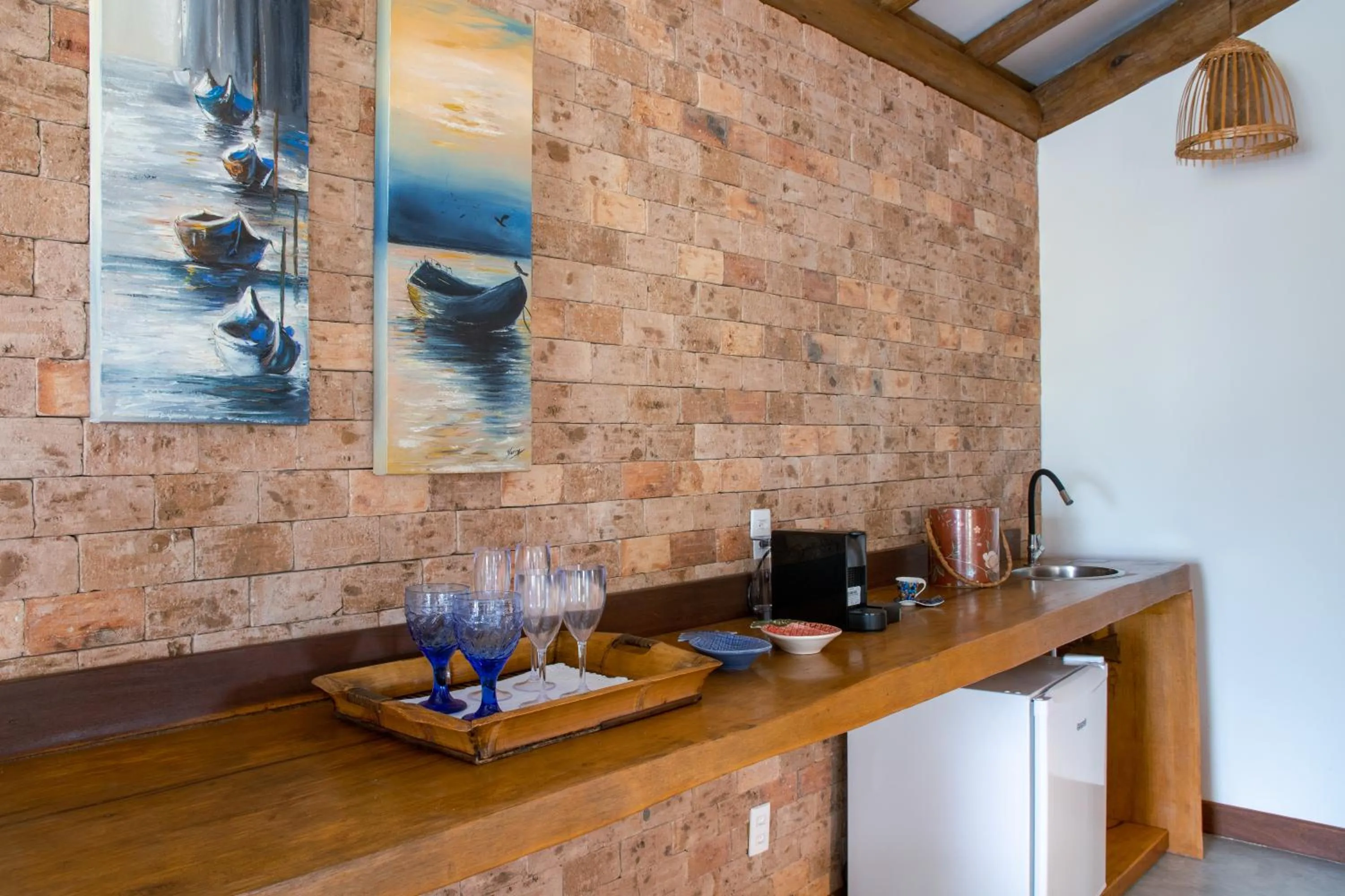 Coffee/tea facilities in Pousada Barrabella