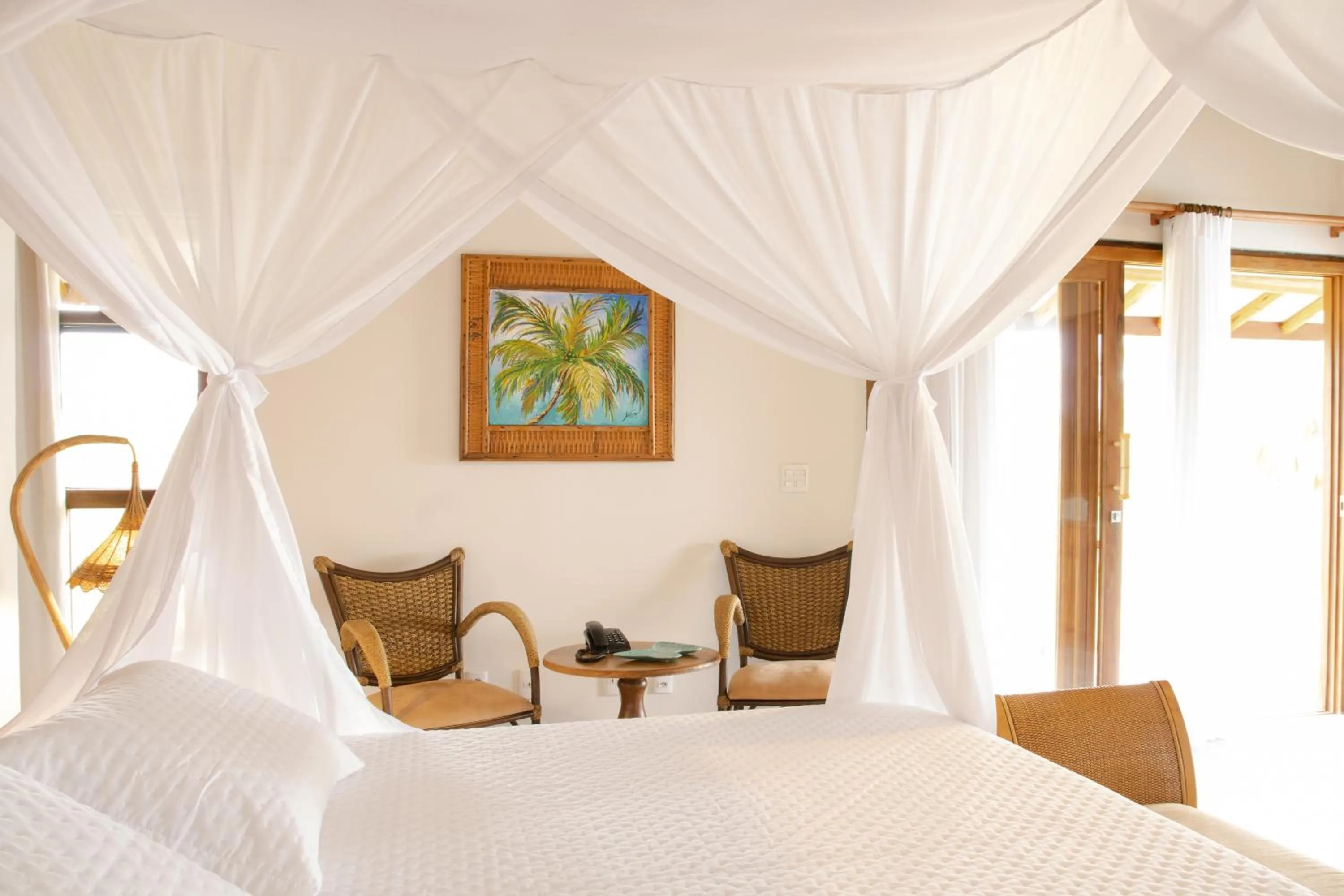 Bed in Pousada Barrabella