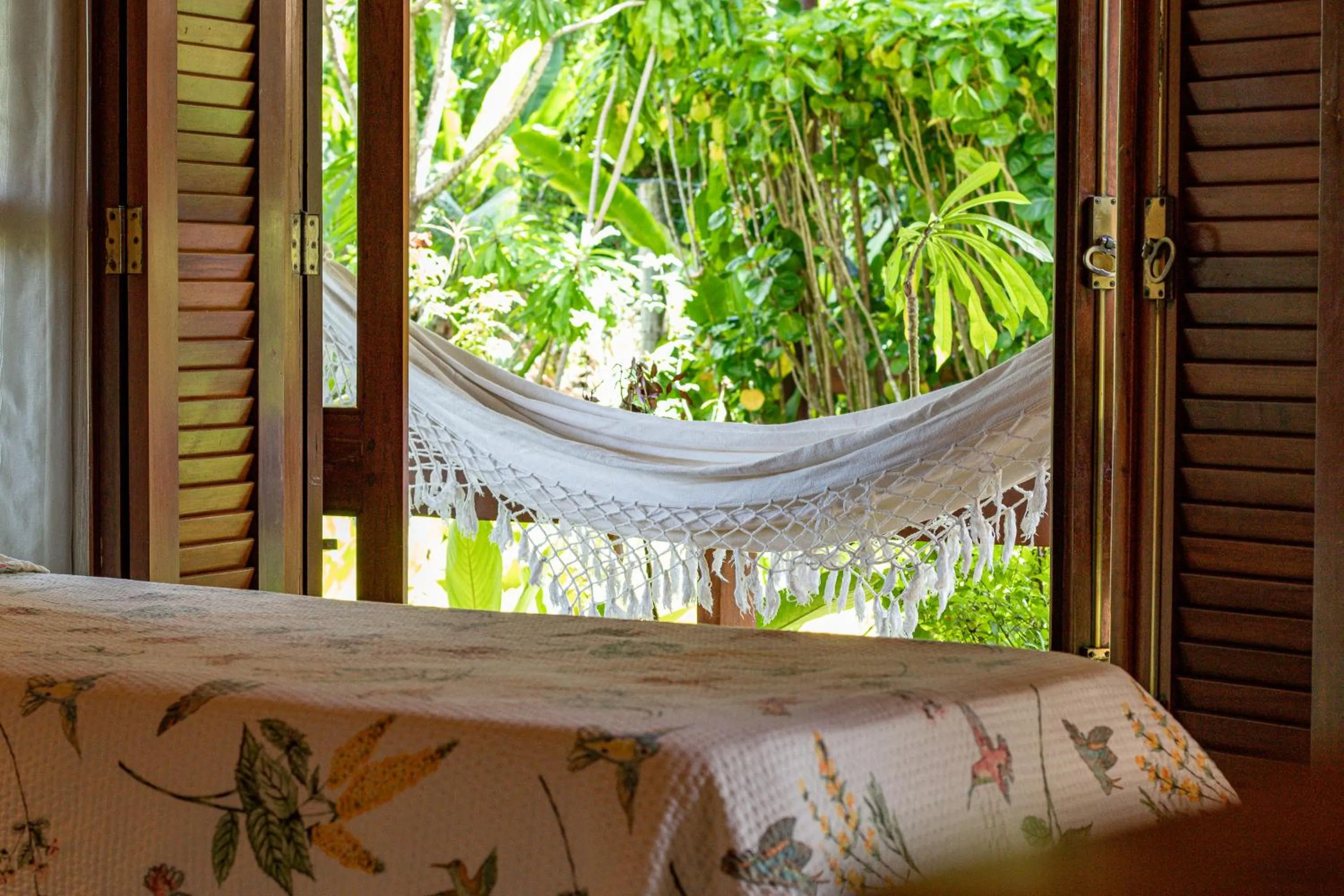 Bed in Pousada Barrabella