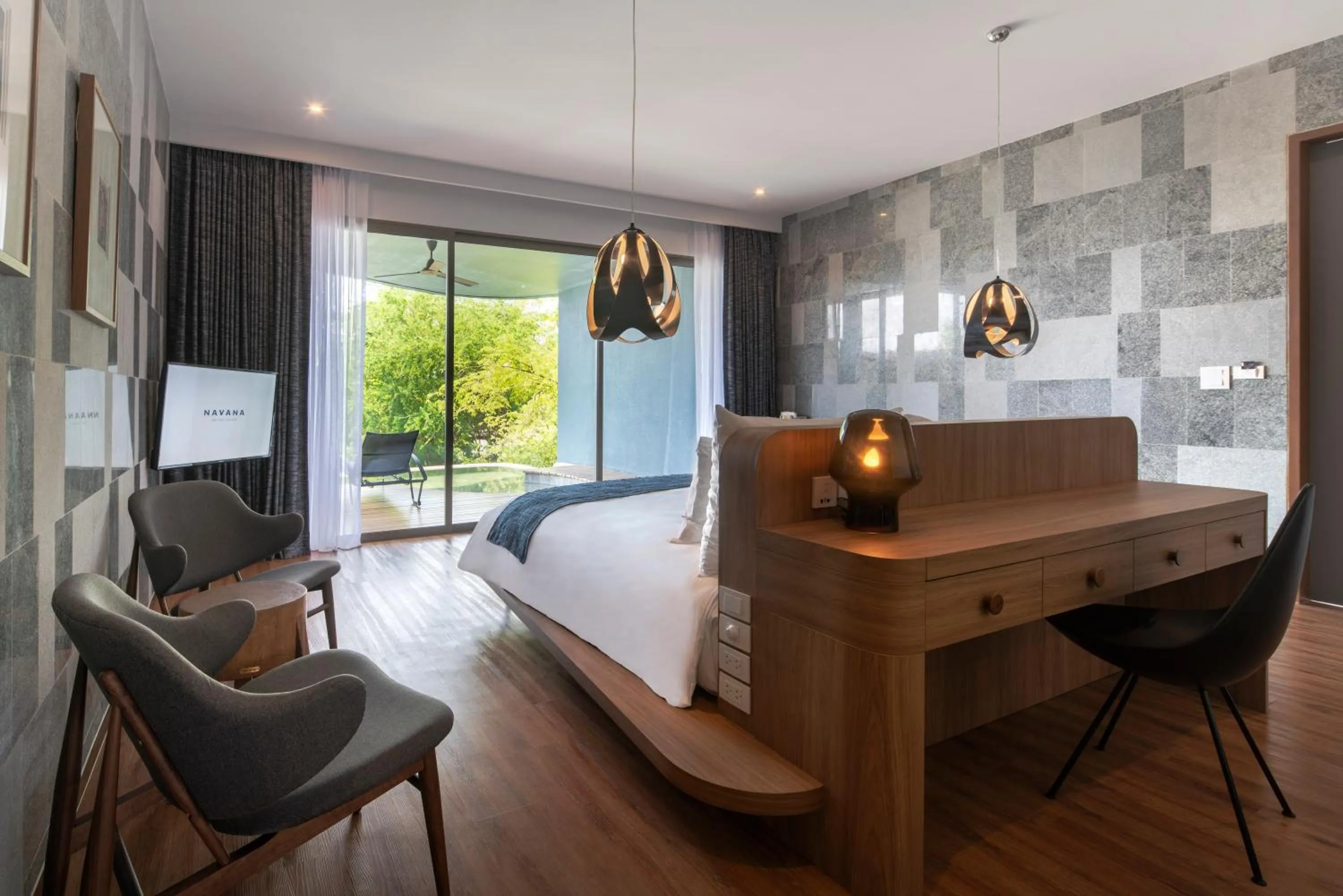 Bed in Navana Nature Escape - SHA Extra Plus