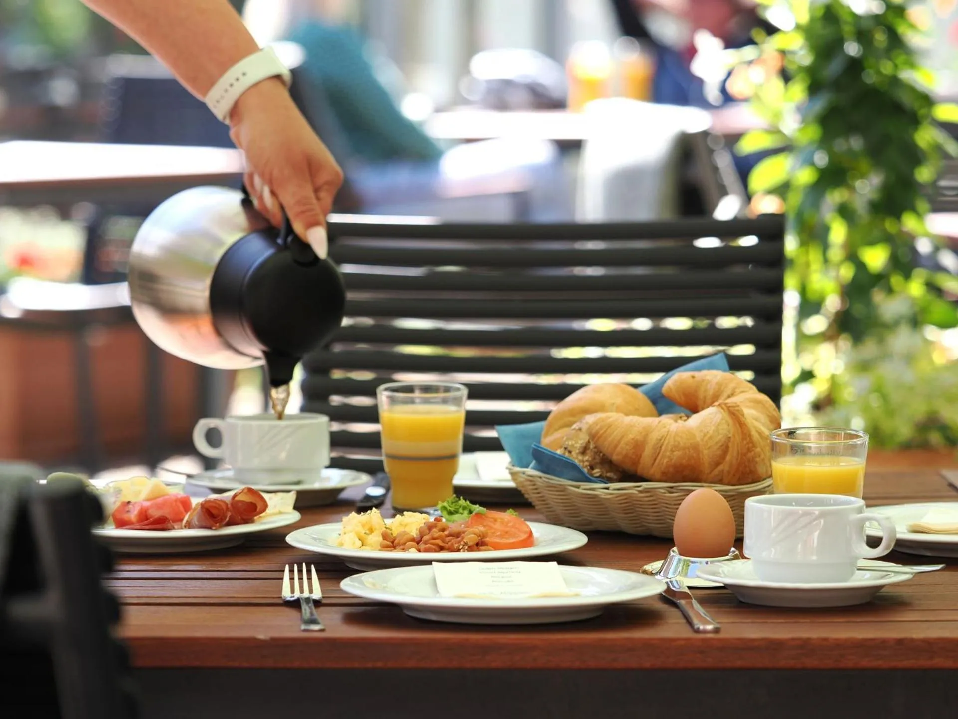 Breakfast in Forsthaus Langenberg