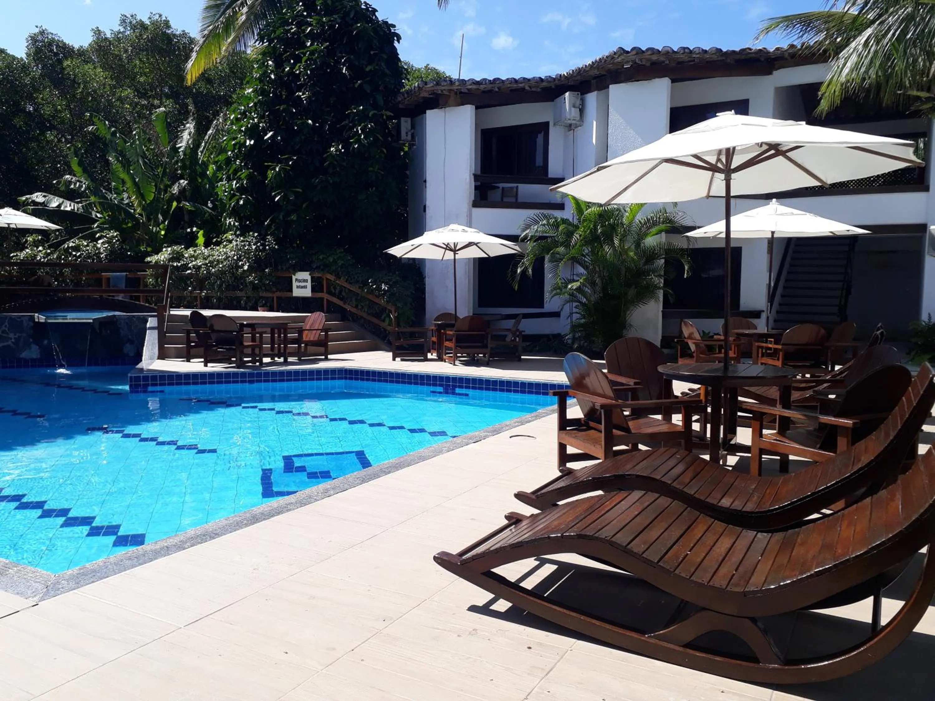 Swimming pool in Arraial do Sol Beach Hotel