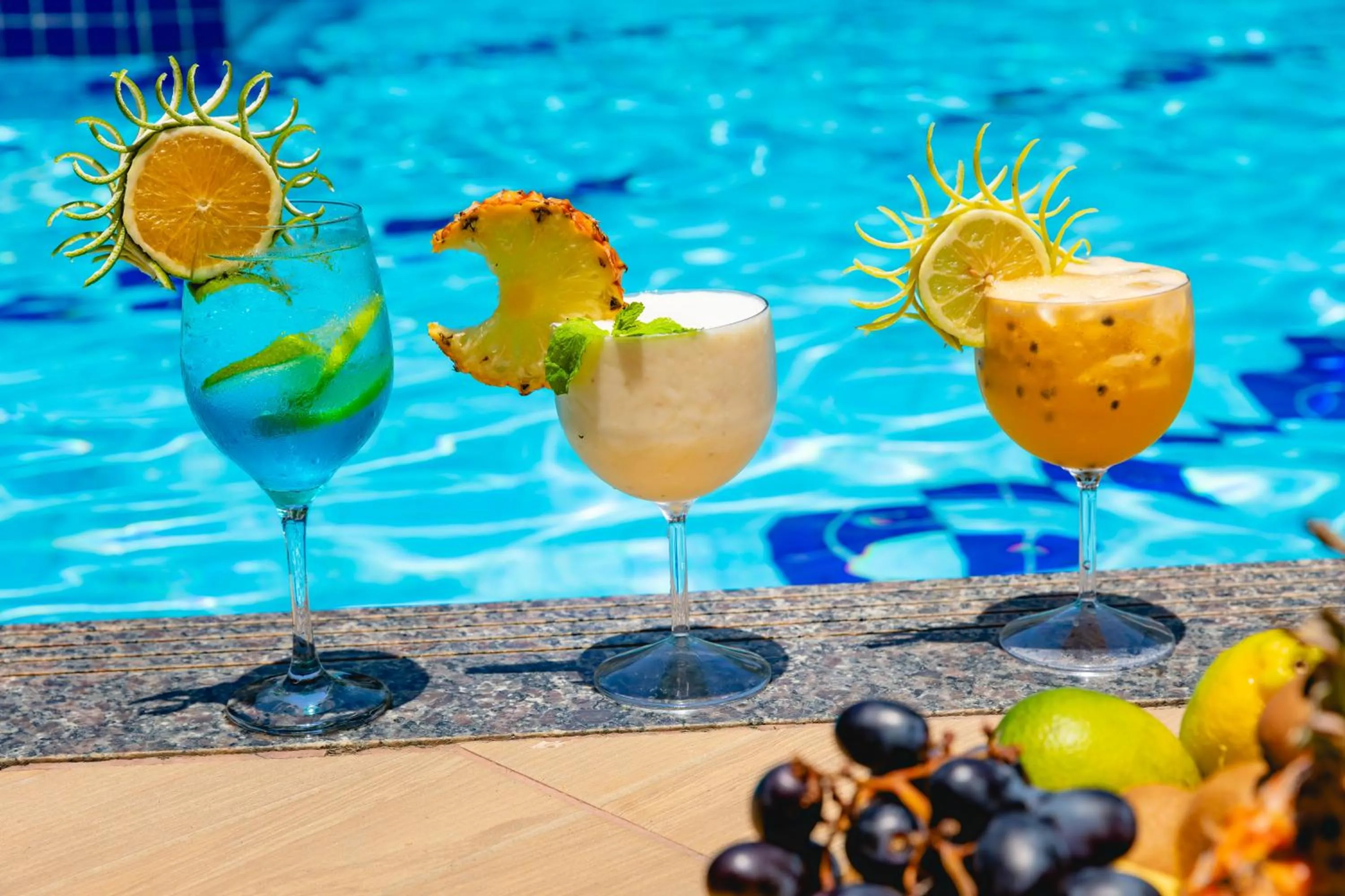 Food and drinks in Arraial do Sol Beach Hotel