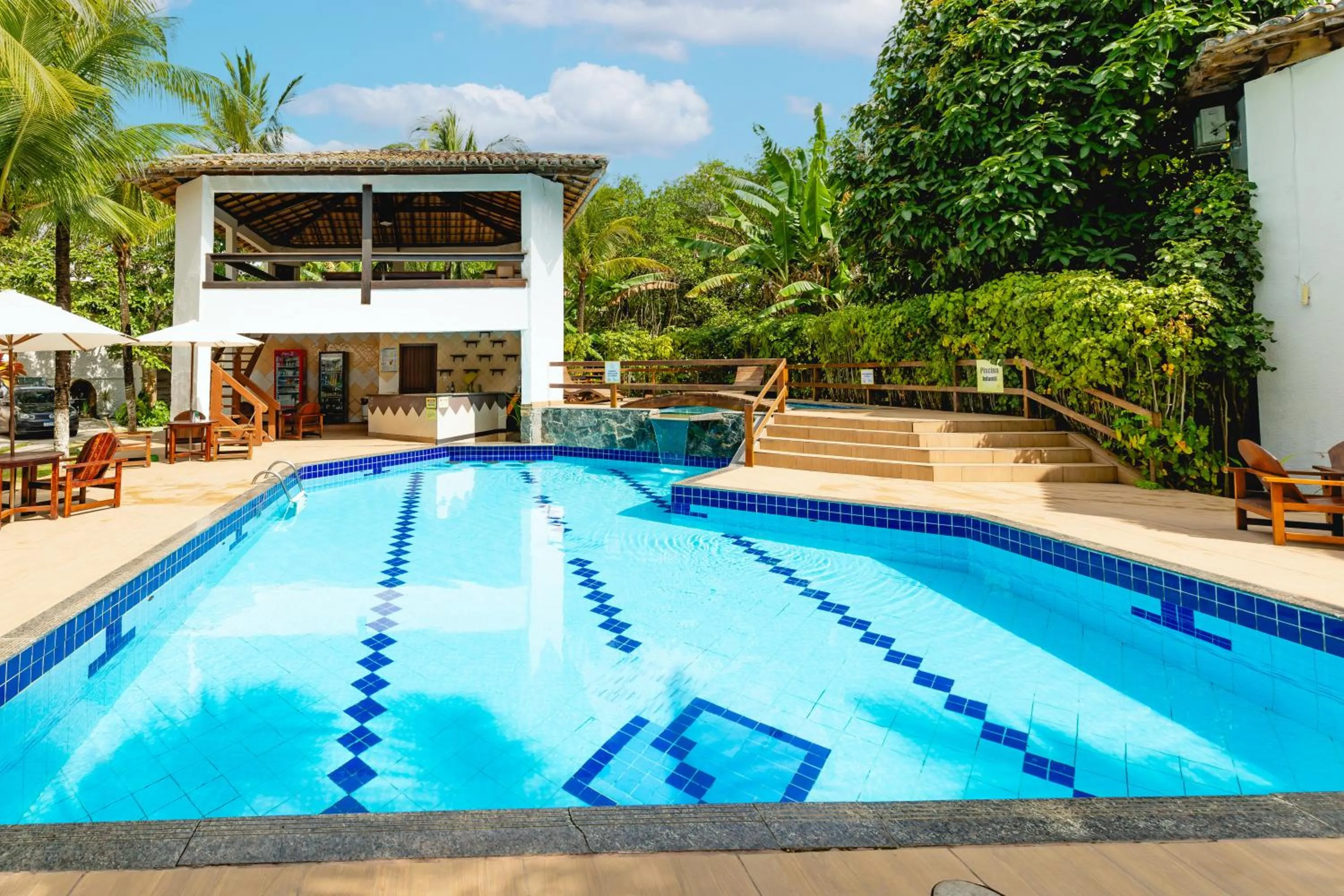 Swimming pool in Arraial do Sol Beach Hotel