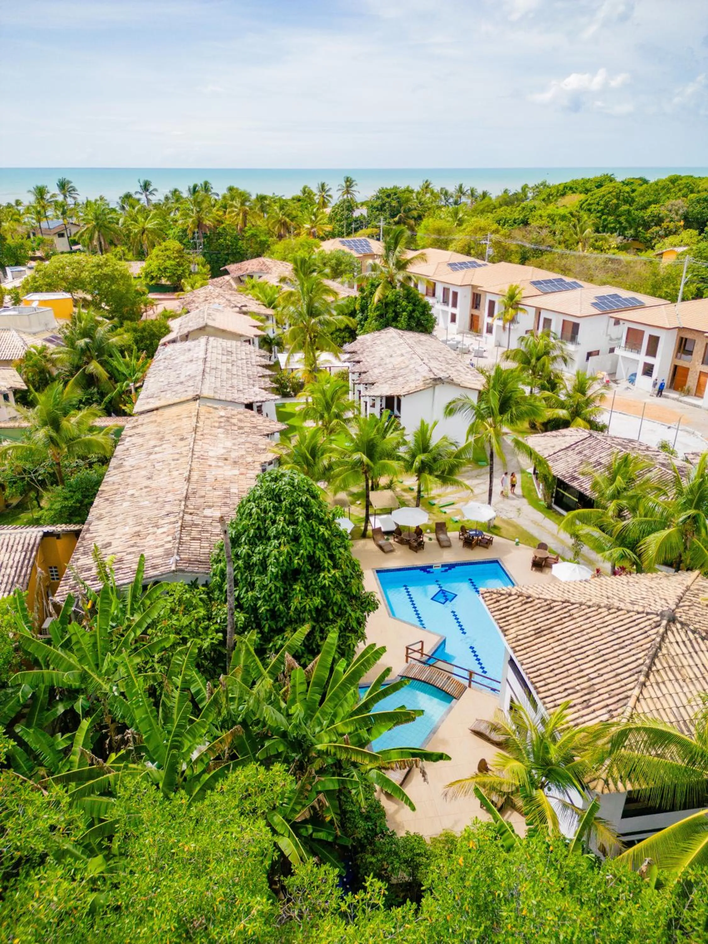 Bird's eye view in Arraial do Sol Beach Hotel