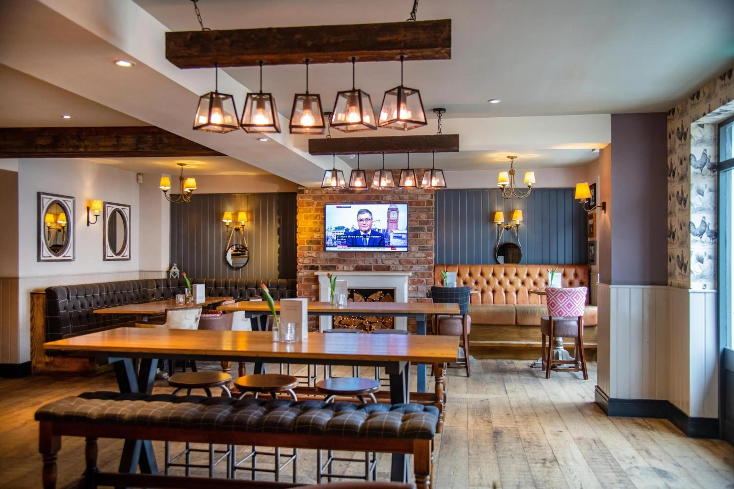 Seating area in Greswolde Arms by Chef & Brewer Collection