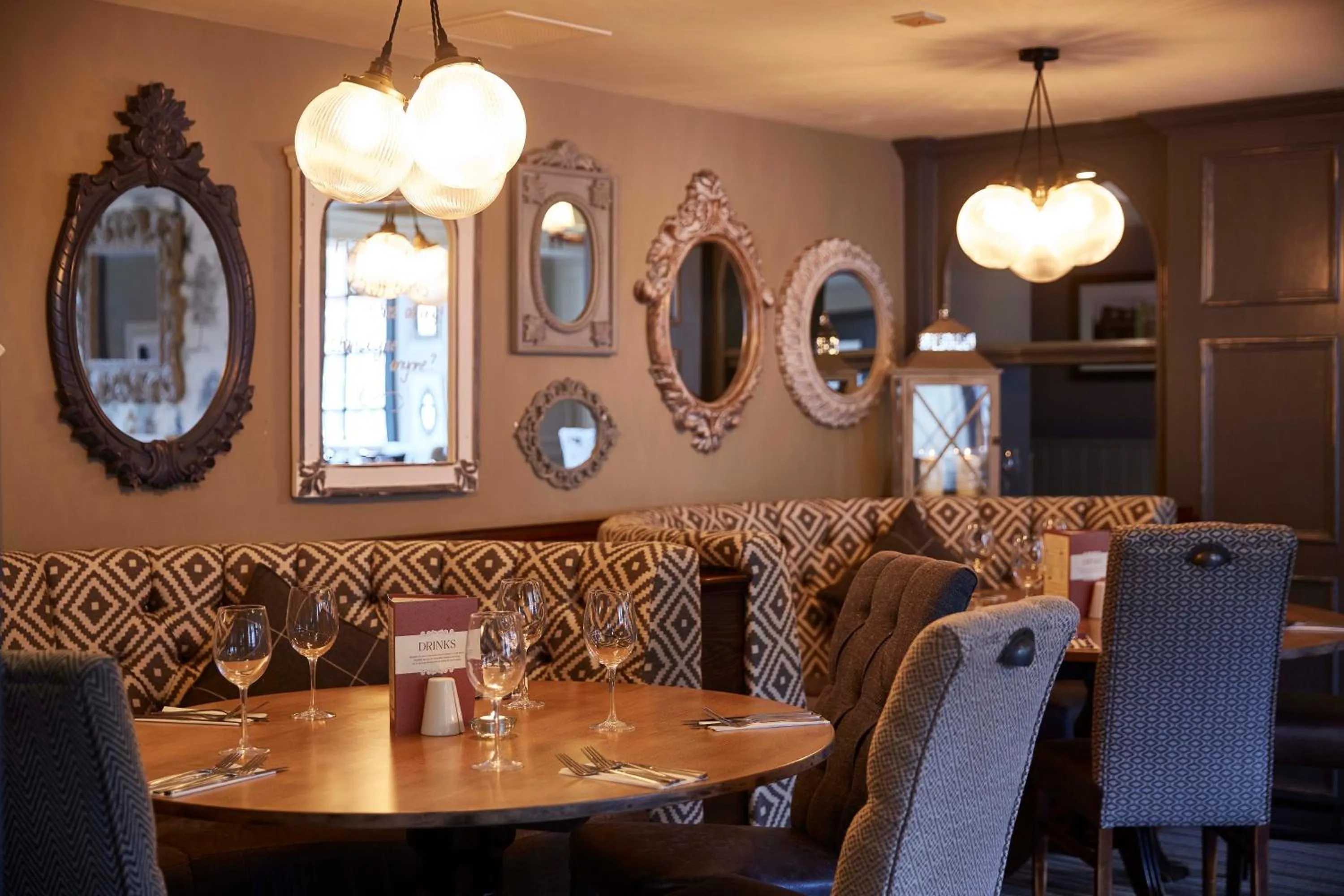 Dining area in Greswolde Arms by Chef & Brewer Collection