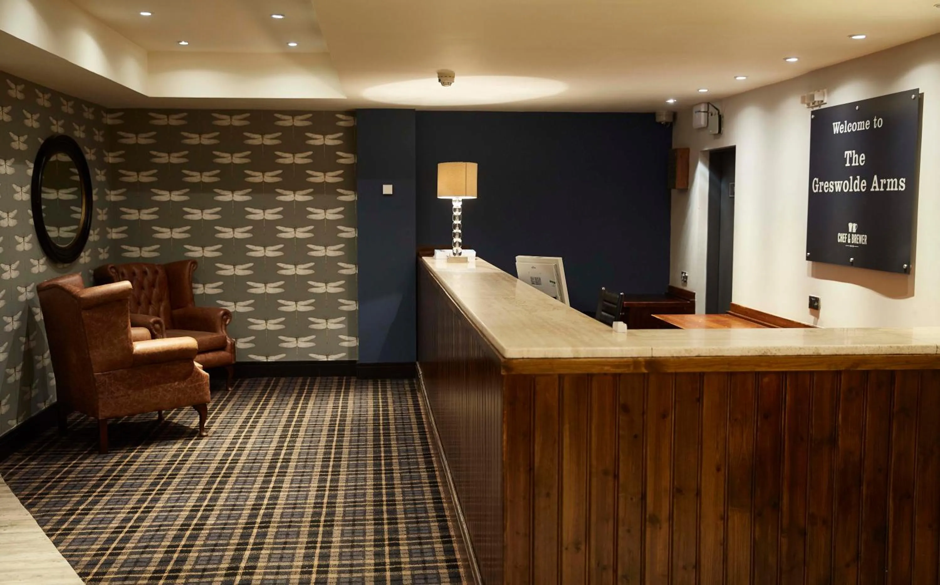 Lobby or reception in Greswolde Arms by Chef & Brewer Collection