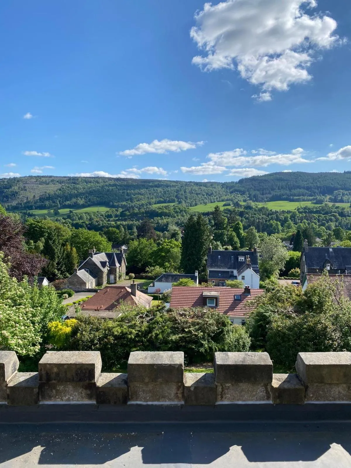 Natural landscape in Beinn Bhracaigh
