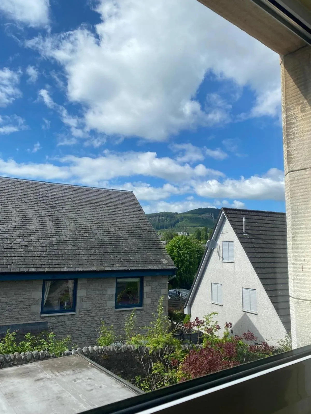 Natural landscape in Beinn Bhracaigh