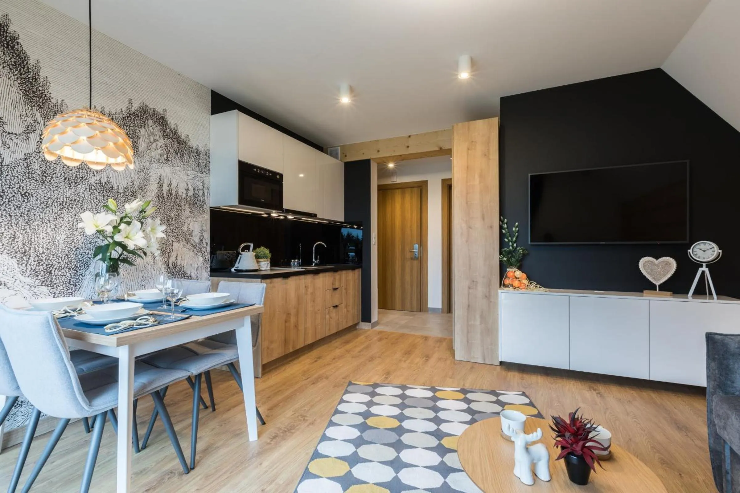 Living room in Góralska Rezydencja