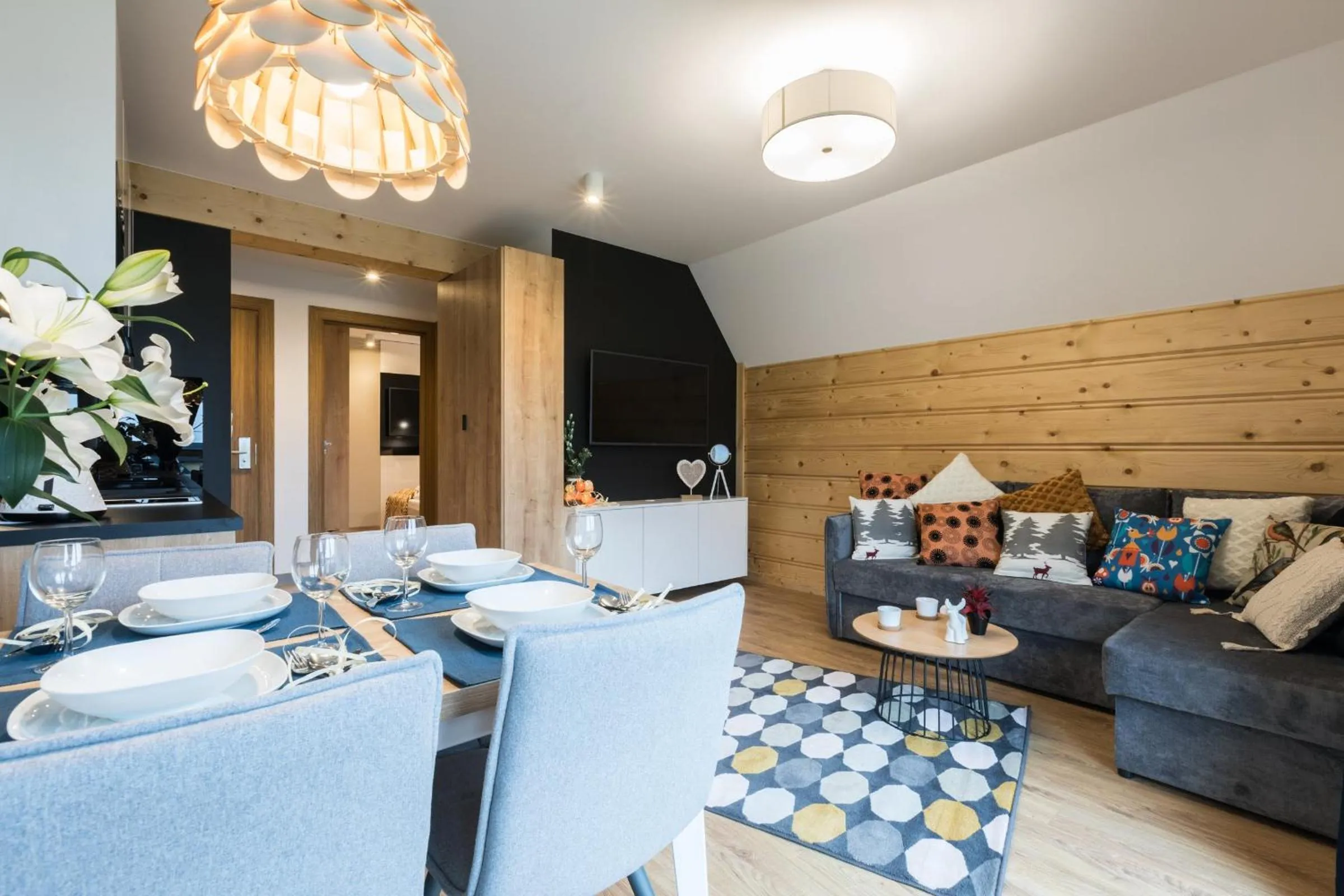 Living room in Góralska Rezydencja