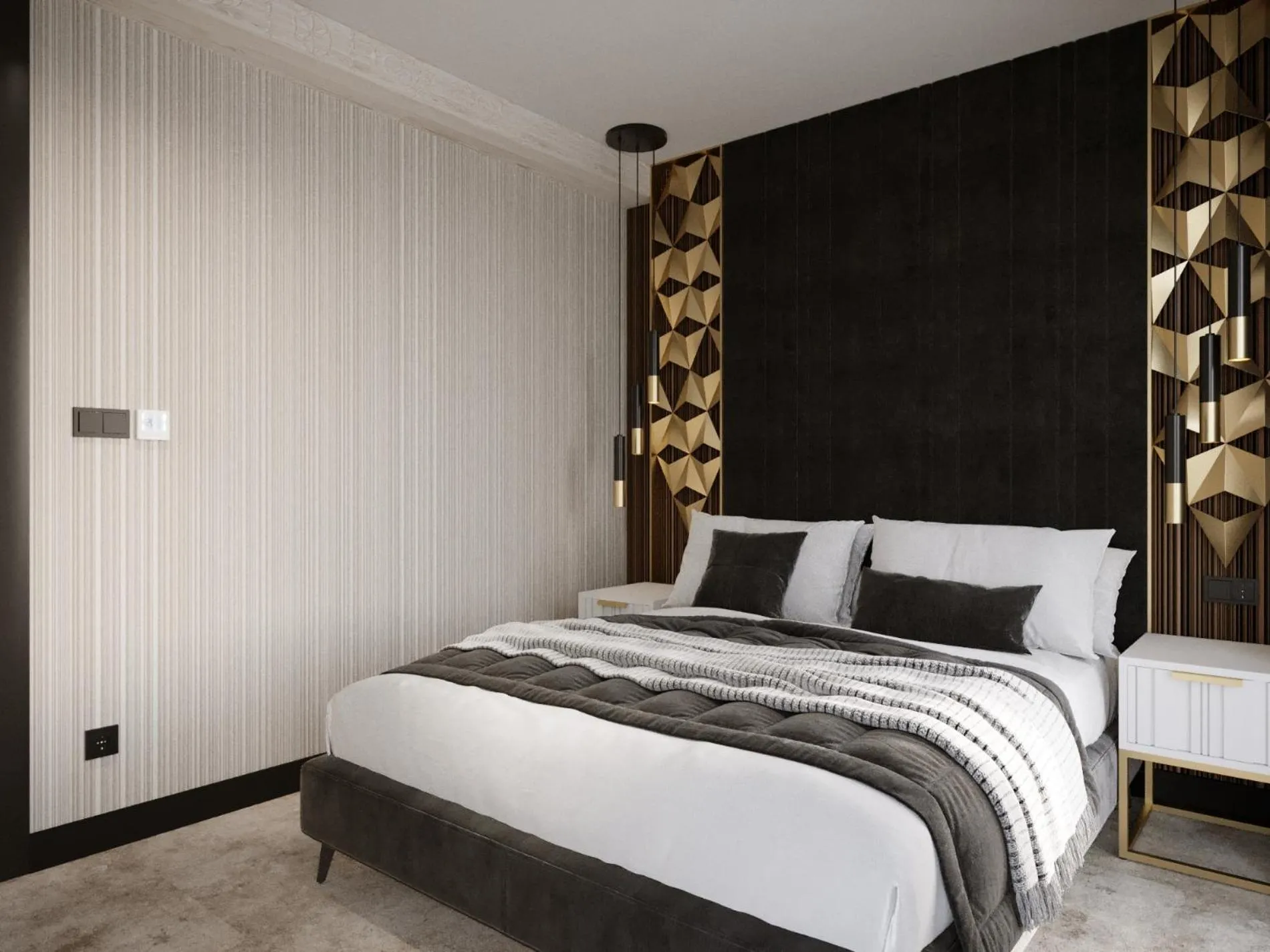 Bedroom, Bed in Góralska Rezydencja