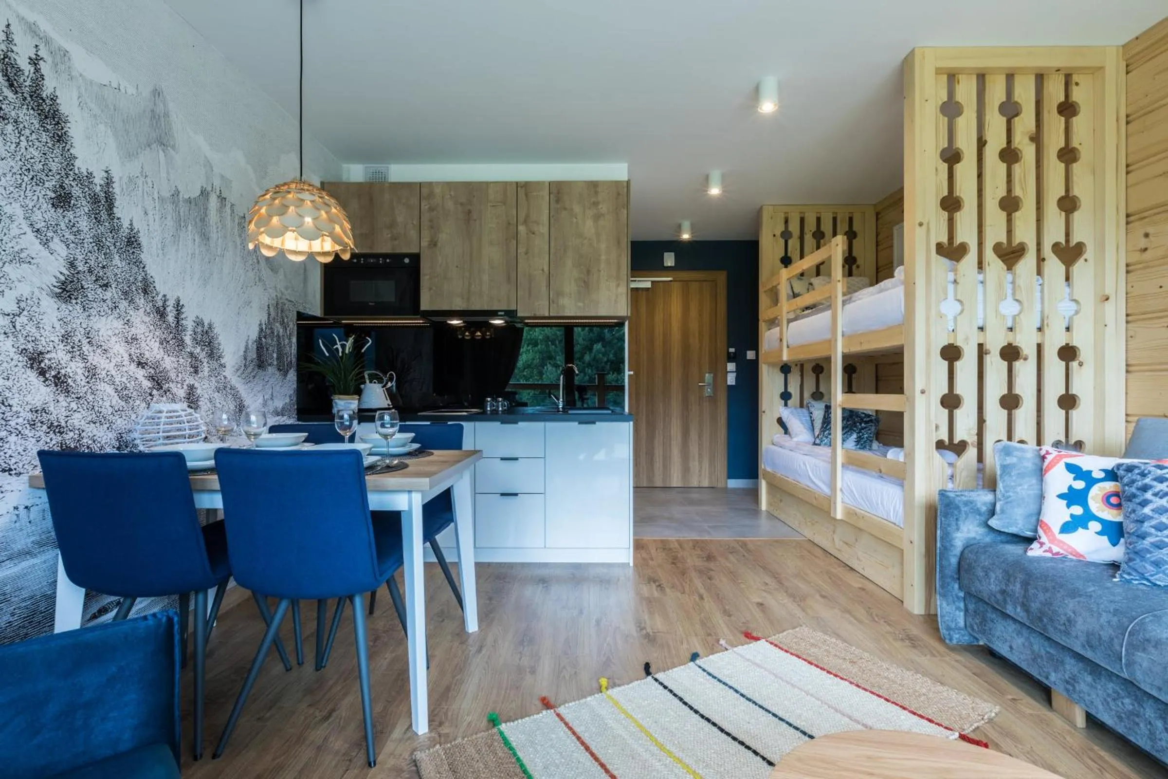 Living room in Góralska Rezydencja