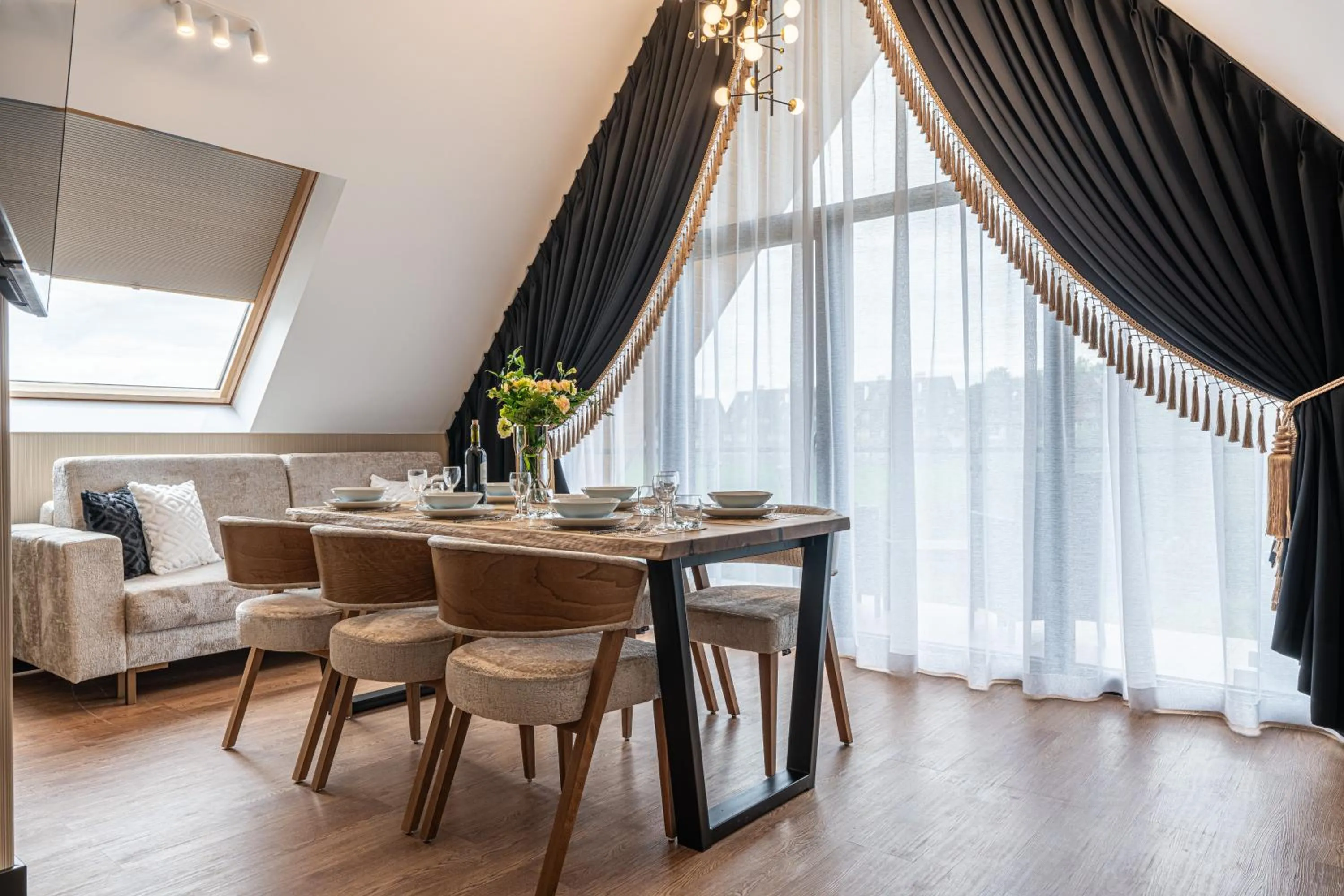 Living room in Góralska Rezydencja