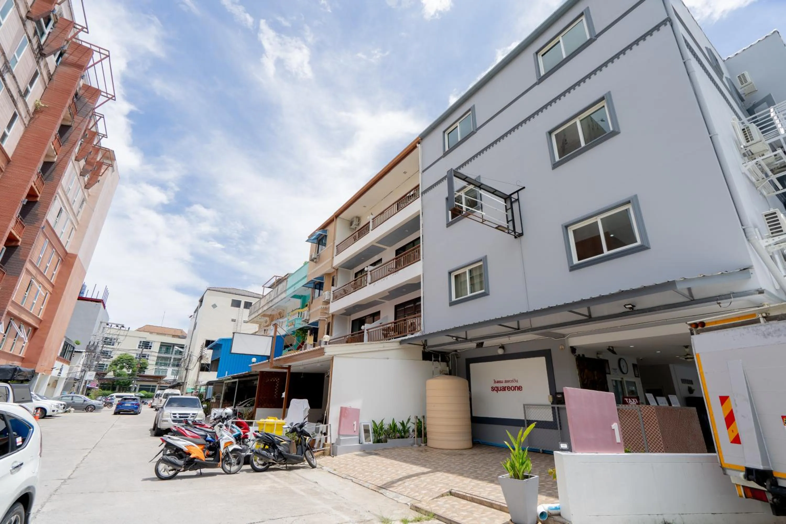 Property building in Square One Hotel Patong