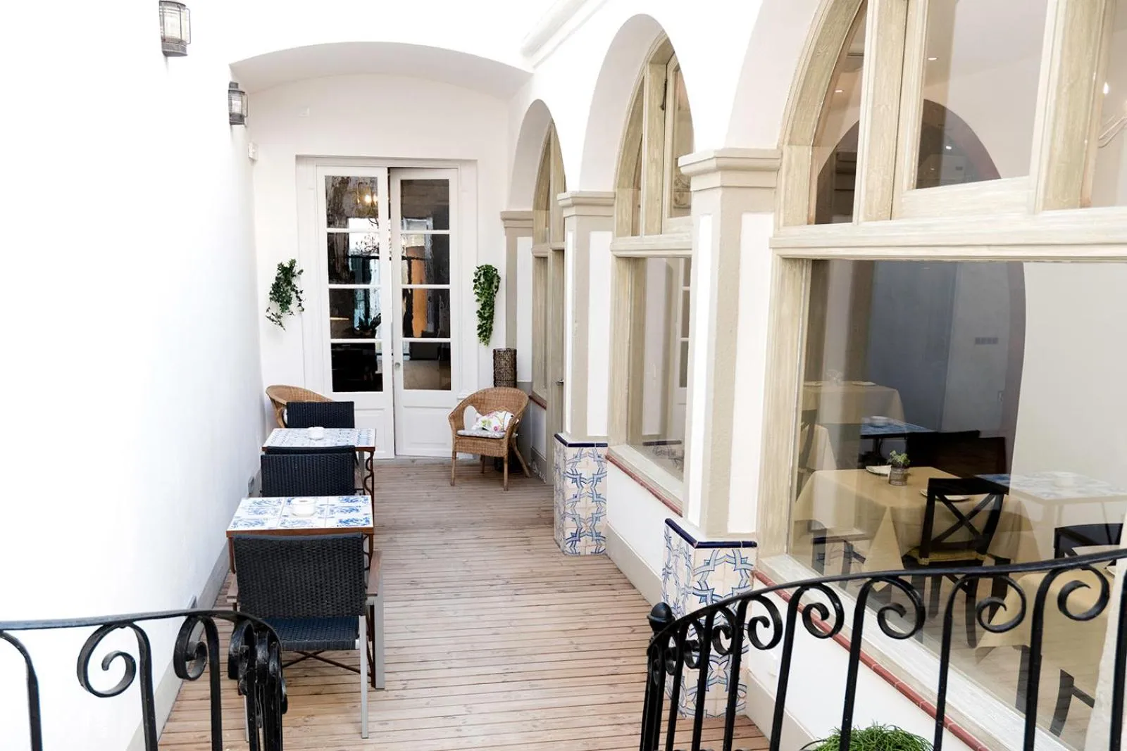 Patio in Sa Voga Hotel & Spa