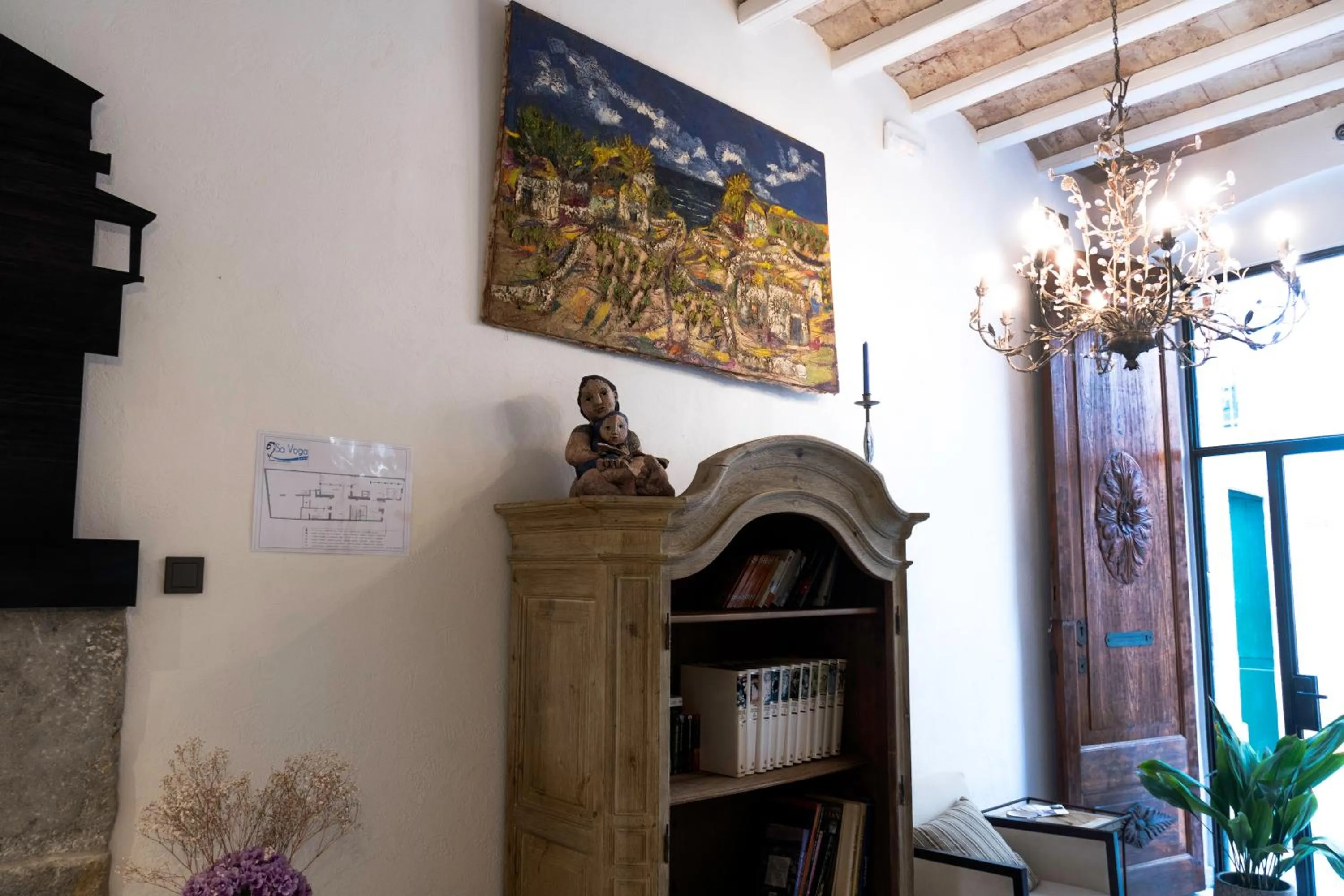 Library in Sa Voga Hotel & Spa