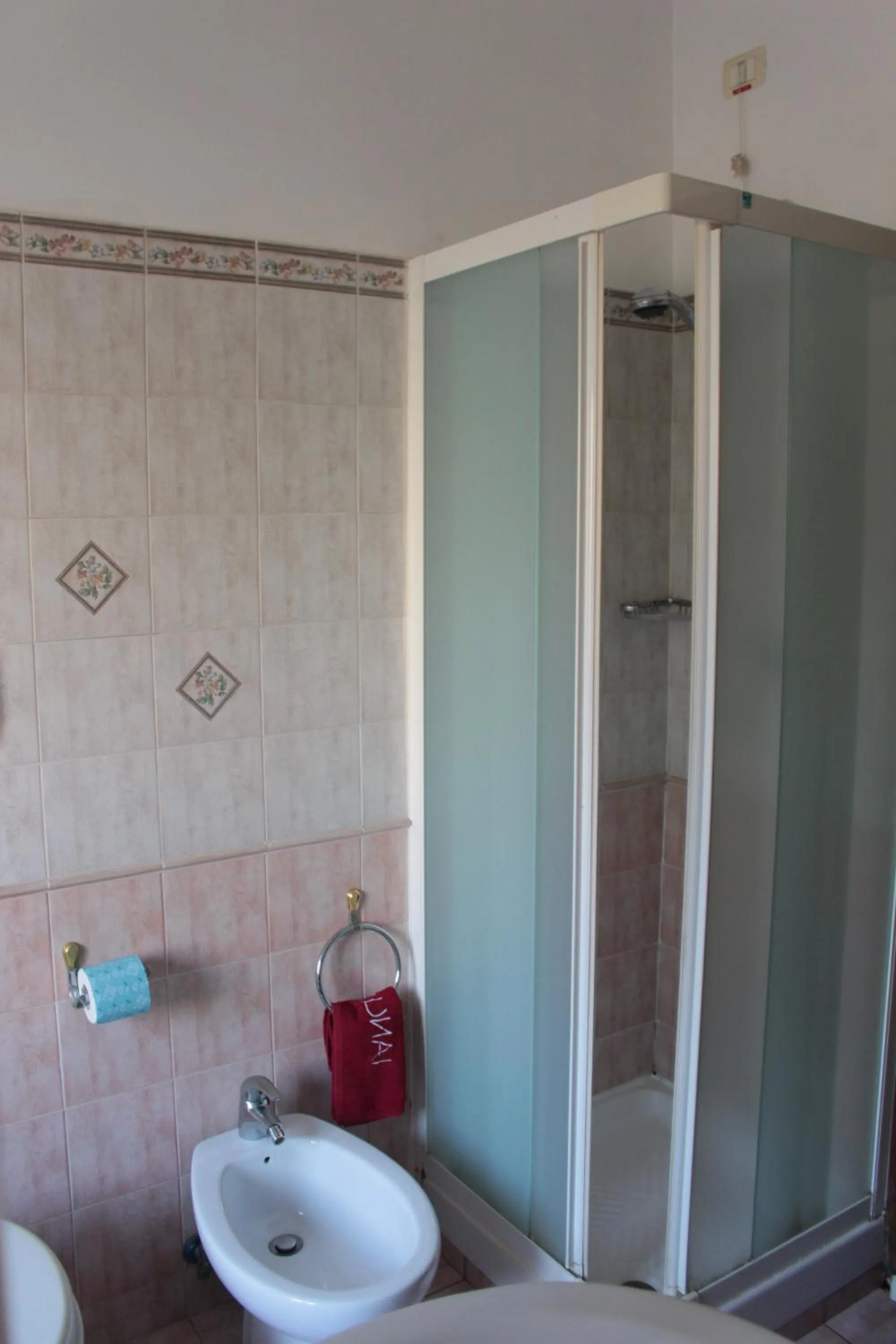 Shower in Ianus Guest House