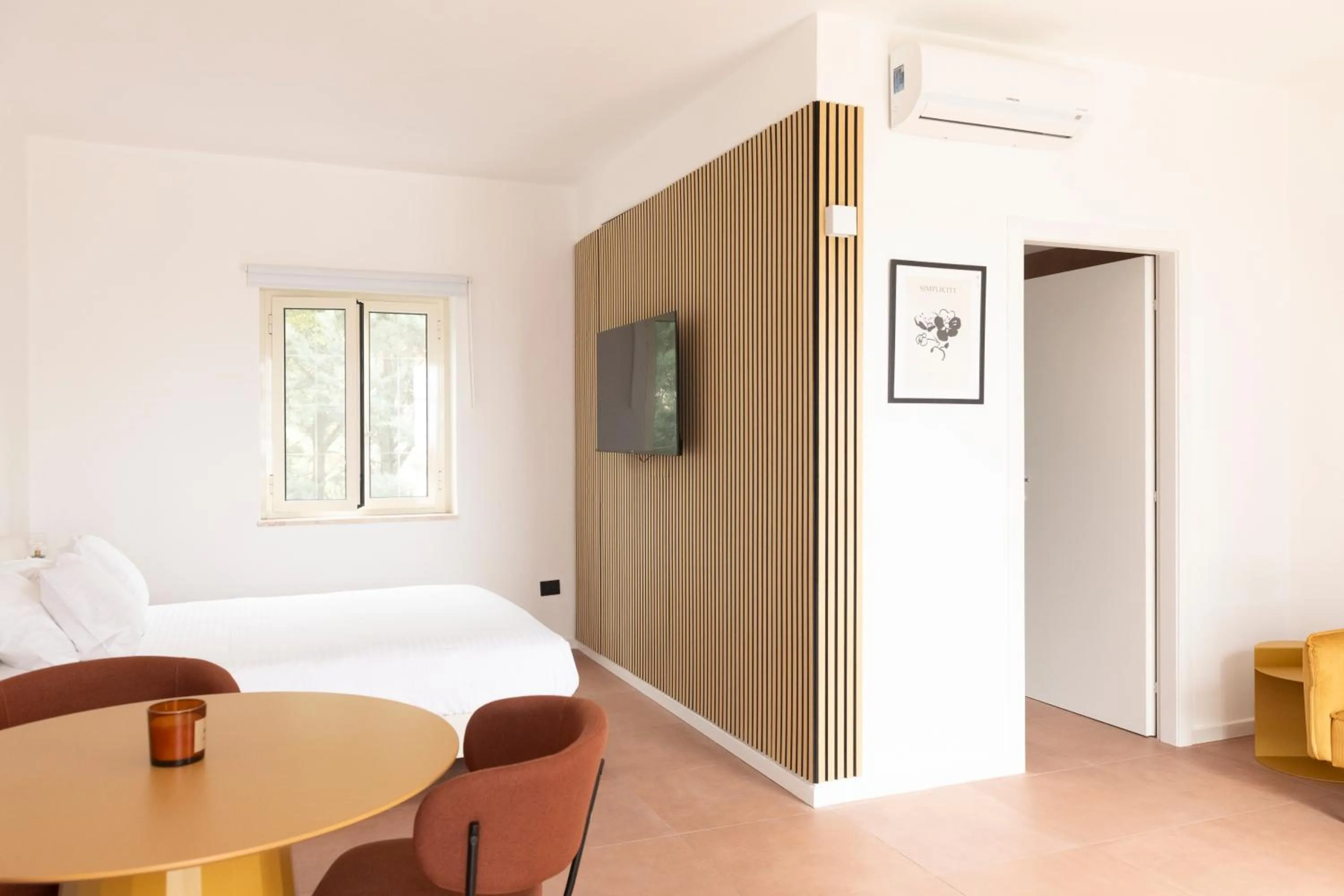 Bedroom, Bed in Villa Catalano