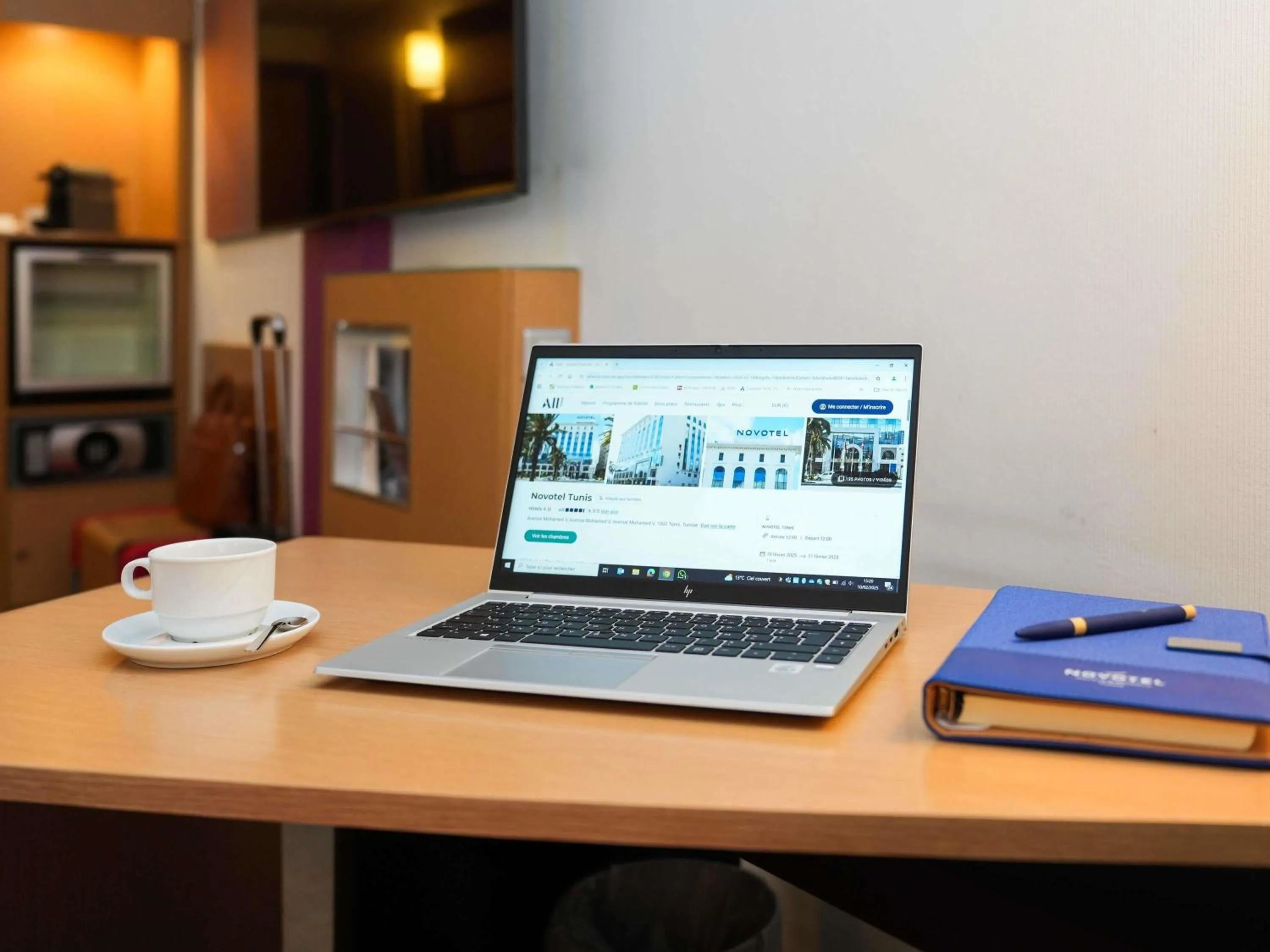 Bedroom in Novotel Tunis