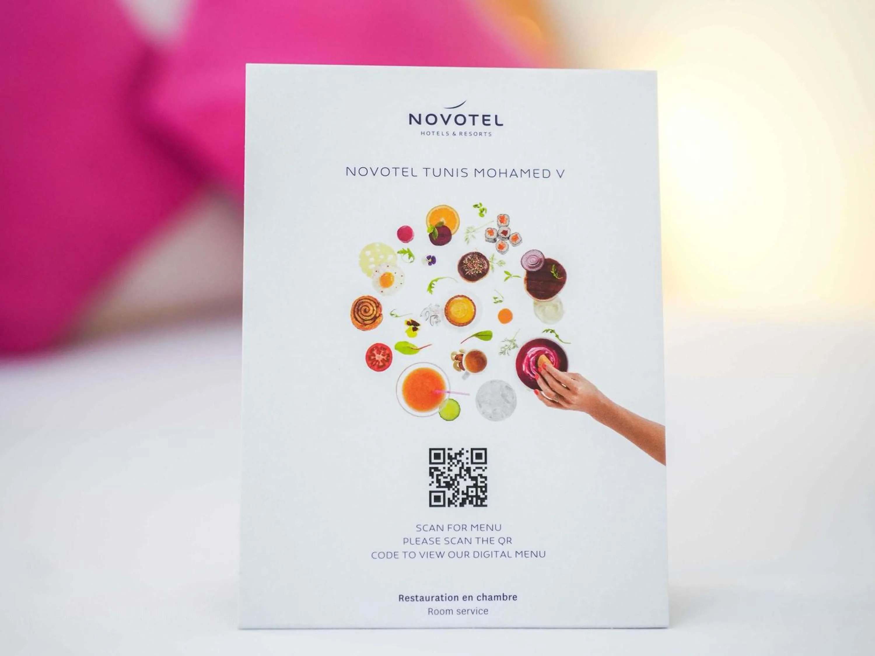 Bedroom in Novotel Tunis