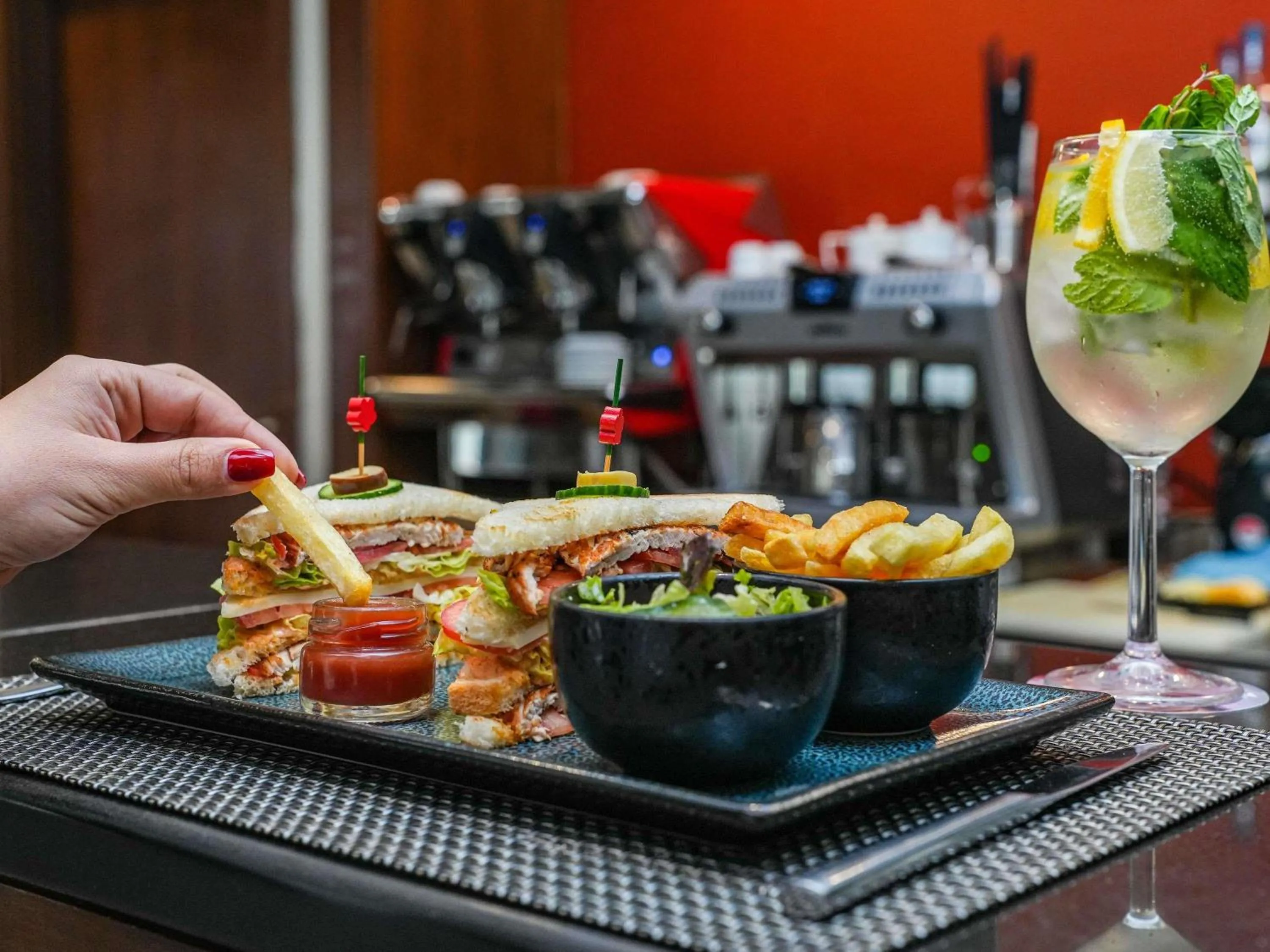 Lounge or bar in Ibis Tunis