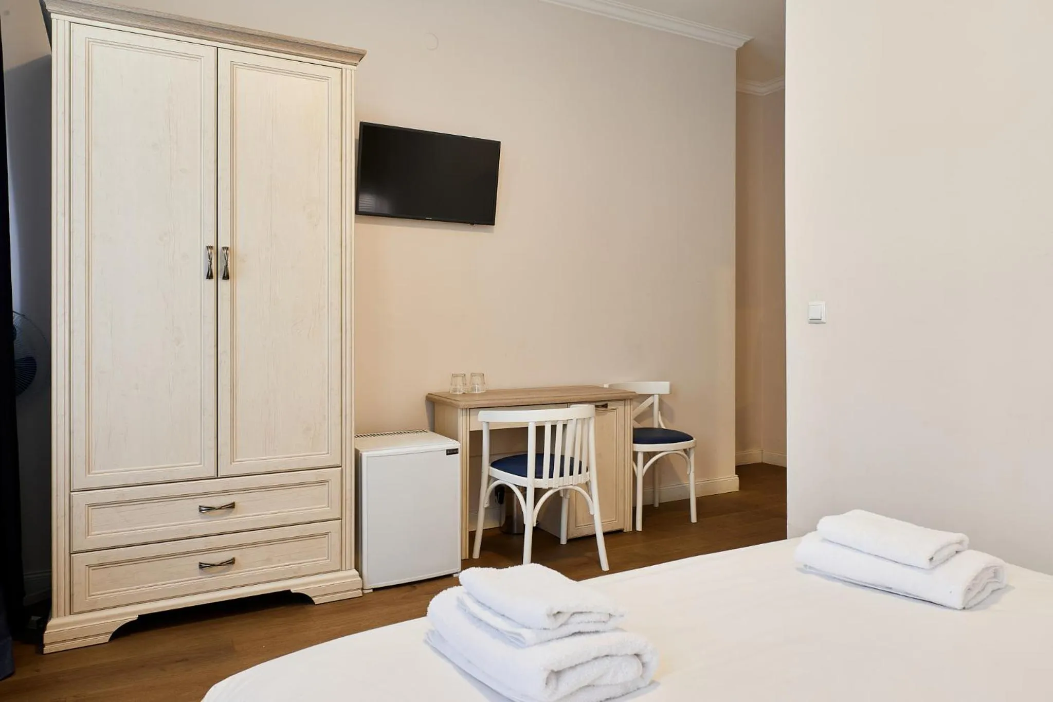 TV and multimedia, Bed in Stabu Sēta Residence