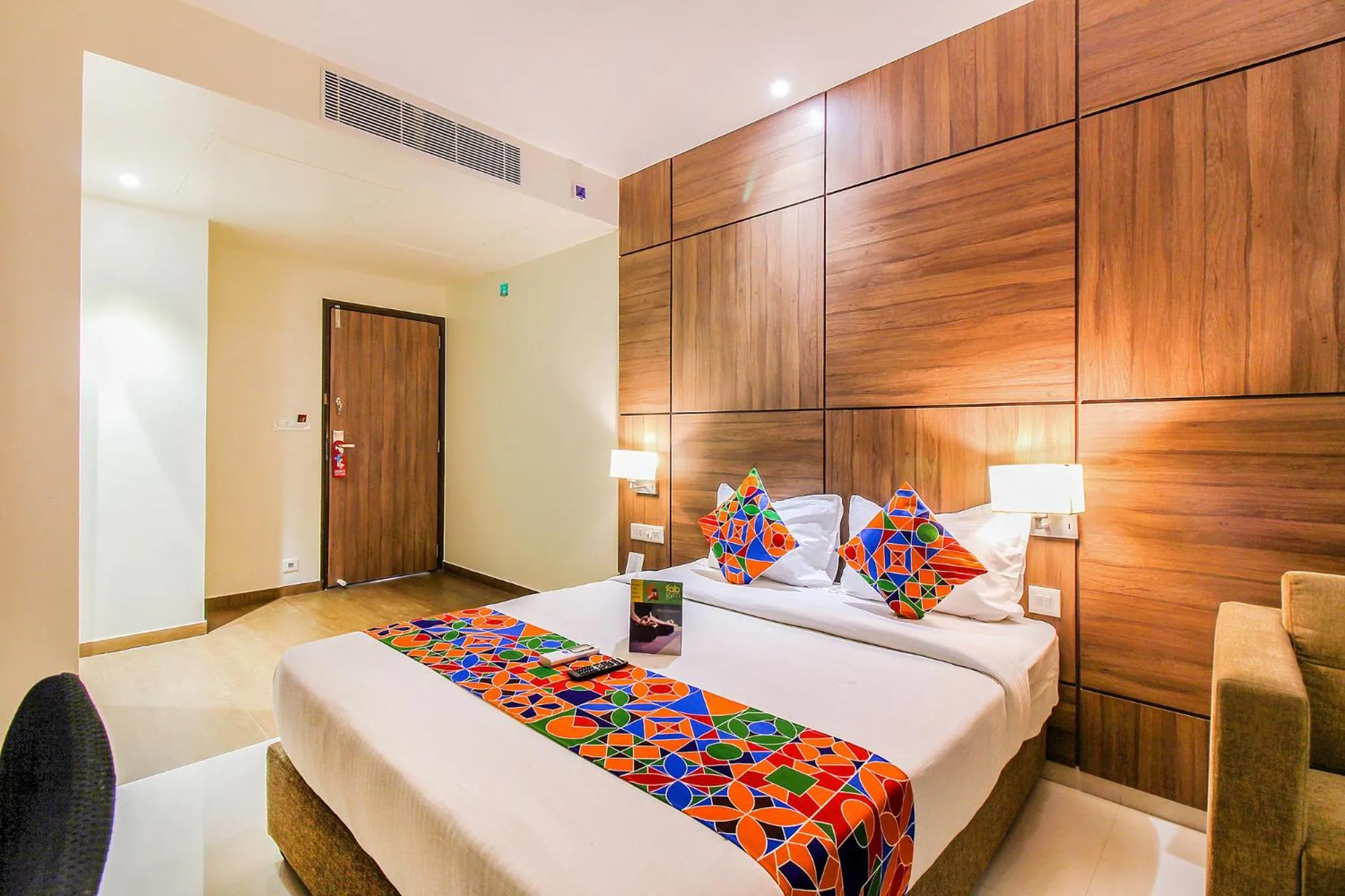 Bed in FabHotel RK International - Nr Mumbai International Airport