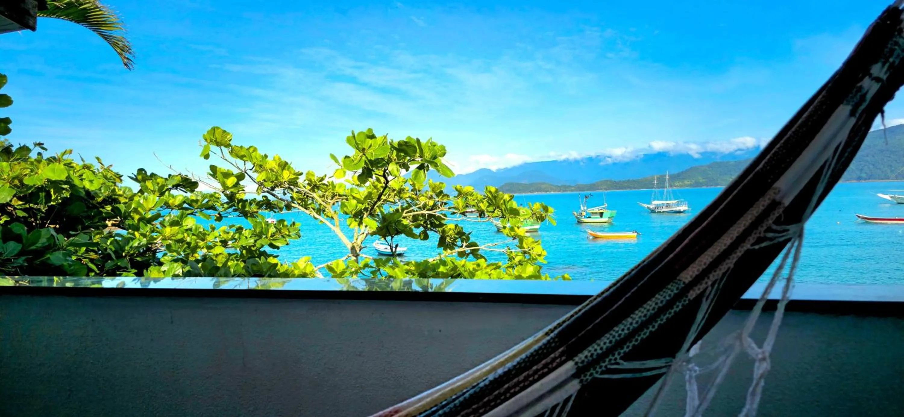 Natural landscape in Pousada Sobre As Ondas de Picinguaba