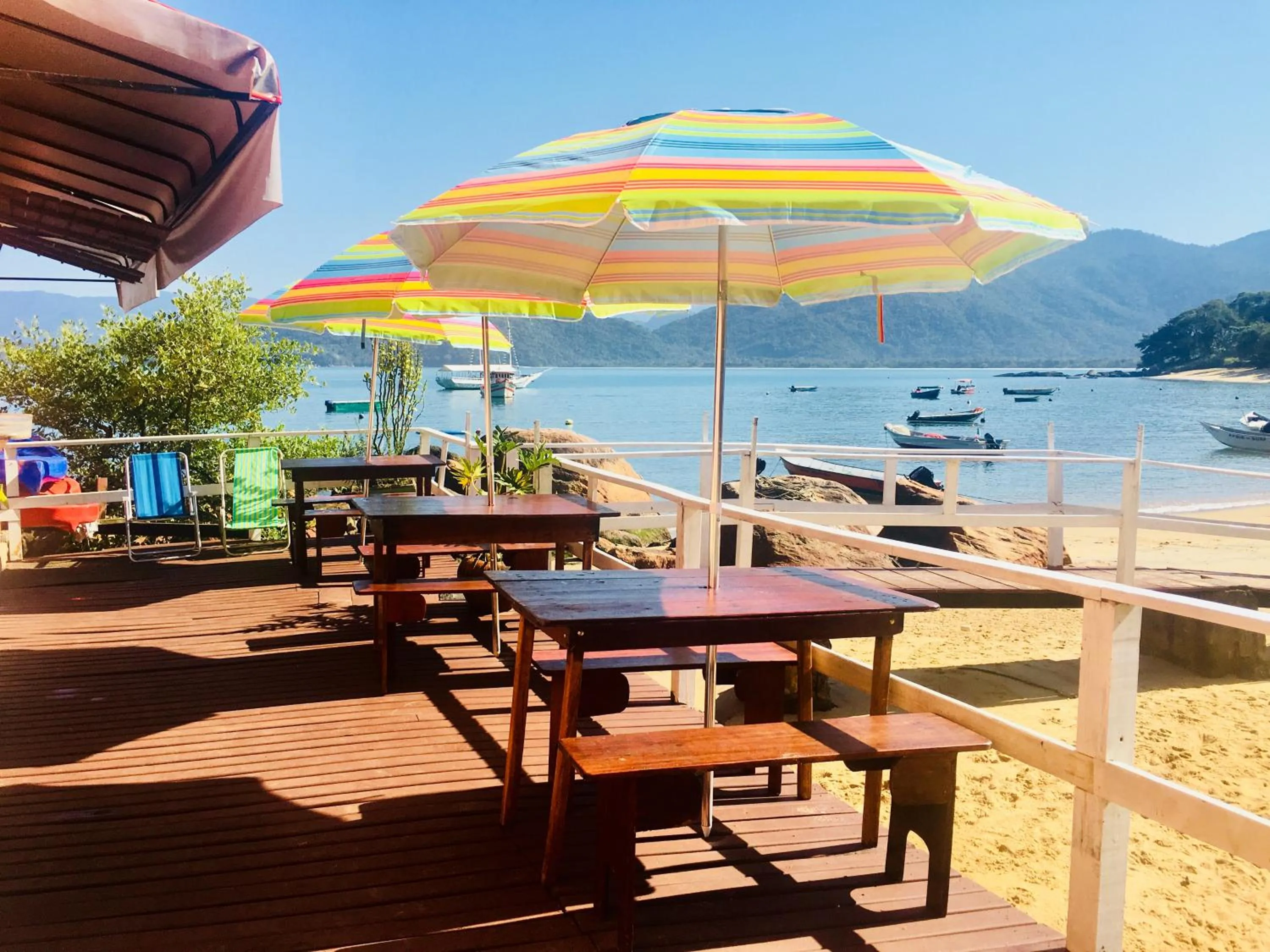 Restaurant/places to eat in Pousada Sobre As Ondas de Picinguaba