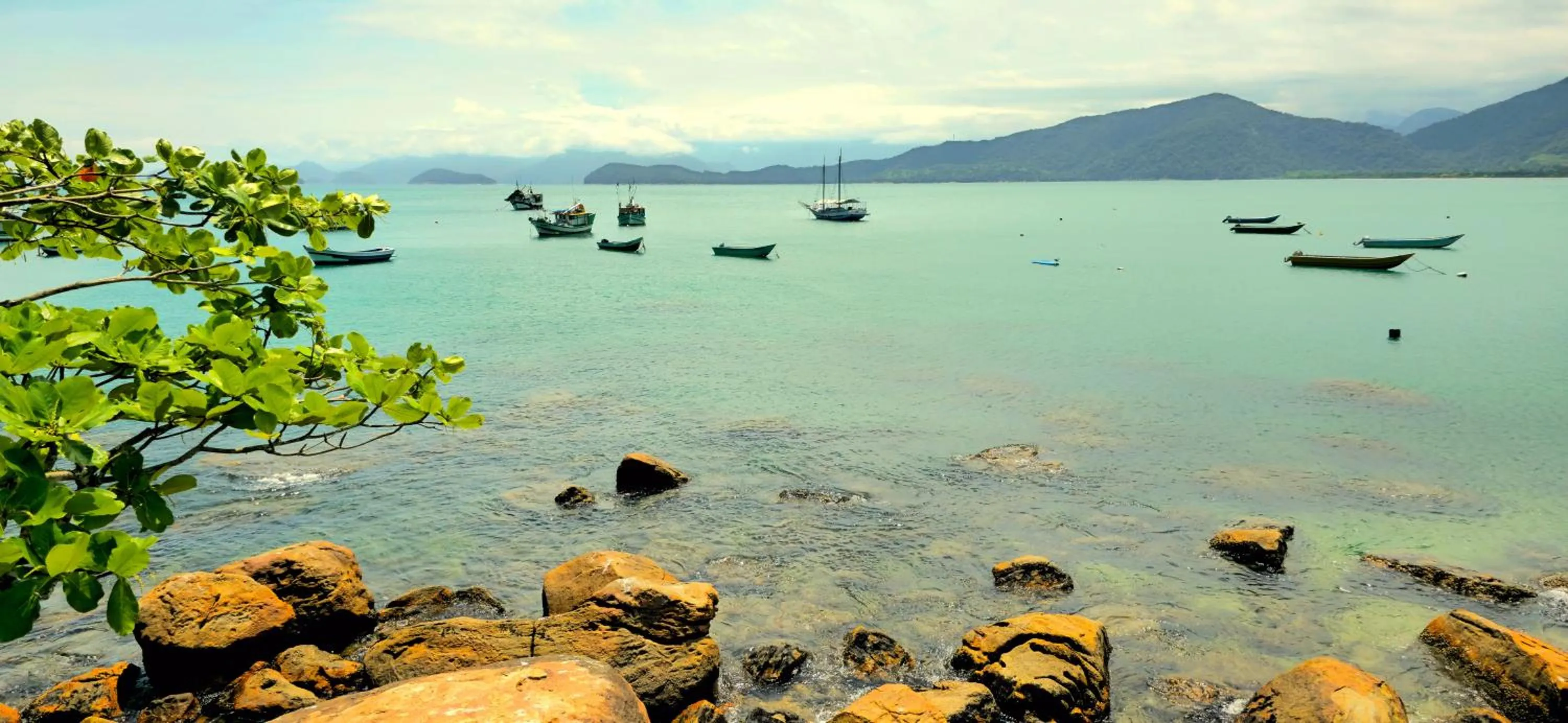 Beach in Pousada Sobre As Ondas de Picinguaba