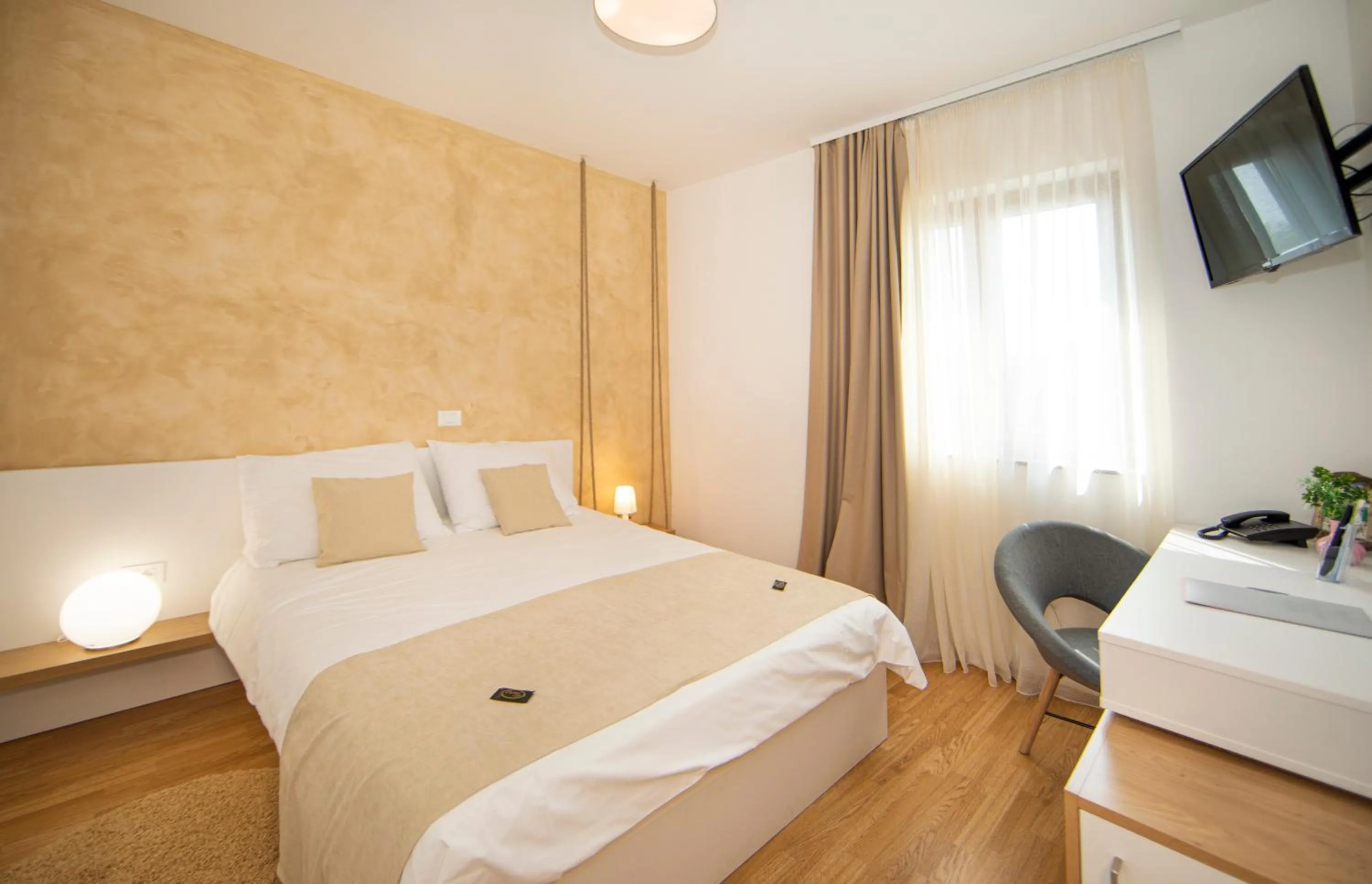 Bedroom in Hotel Natura Vilanija