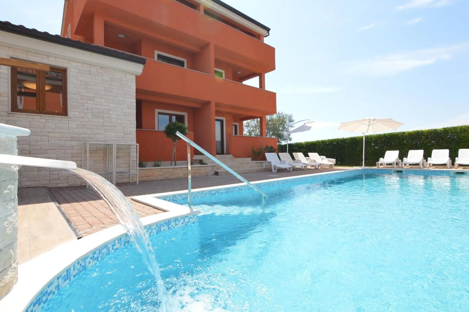 Property building in Hotel Natura Vilanija