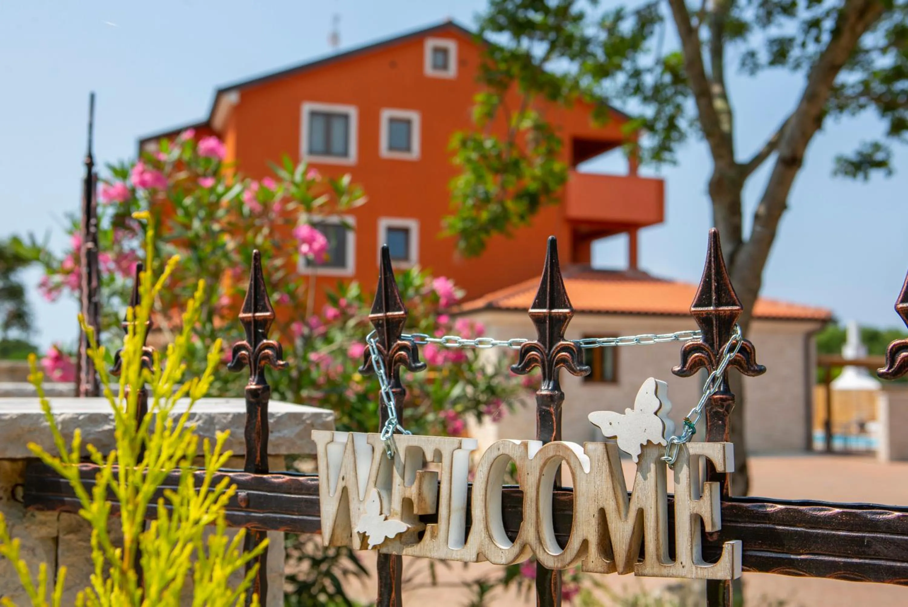 Property building in Hotel Natura Vilanija