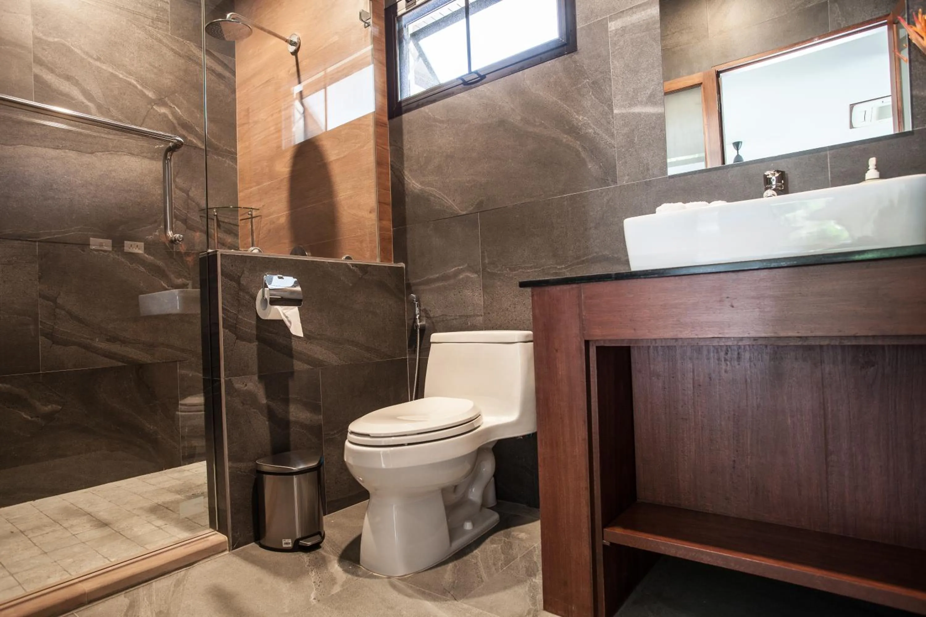 Shower in Baan Pinya Cosy One Bedroom Executive Bungalow