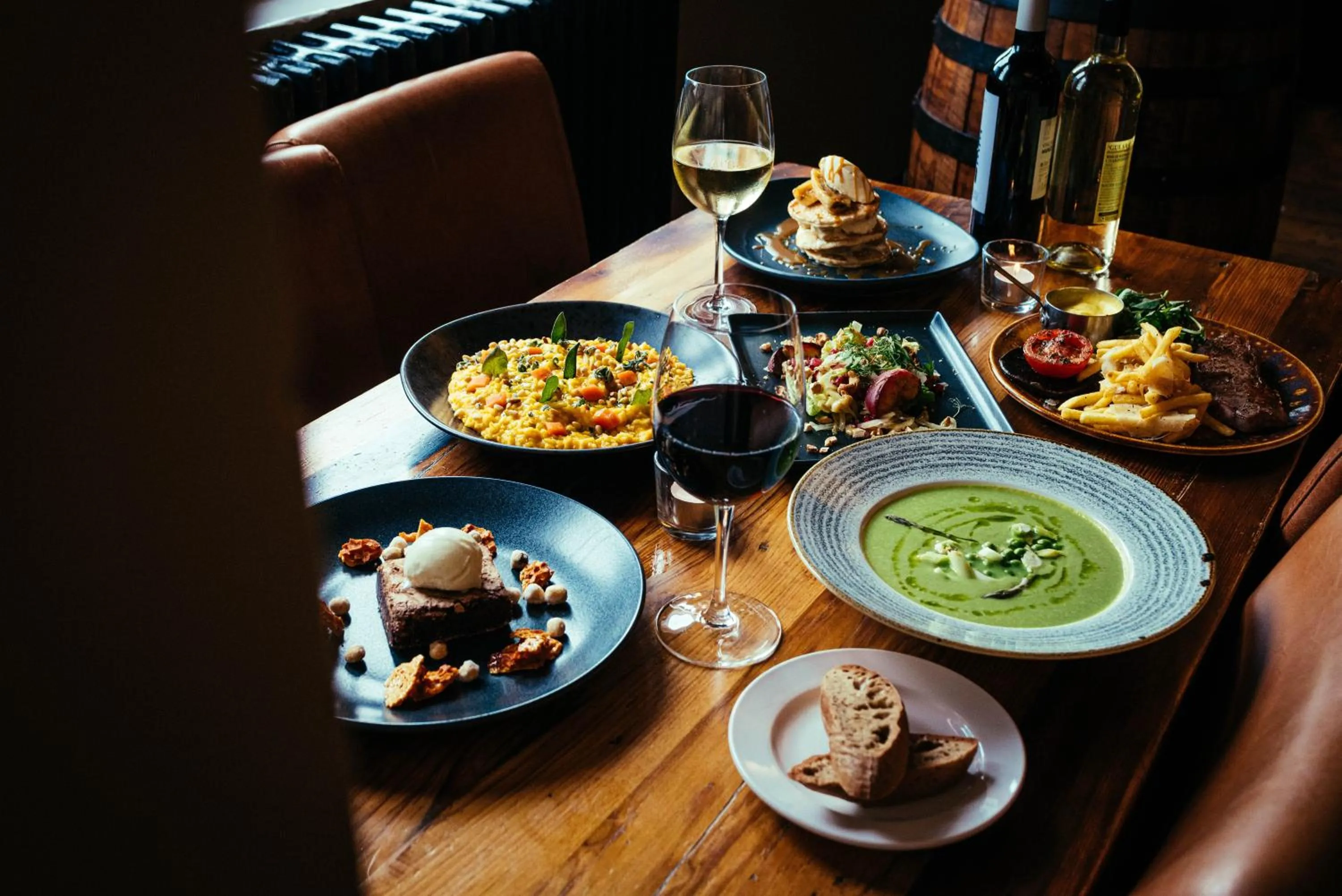 Food close-up in The Duke of Edinburgh Hotel & Bar