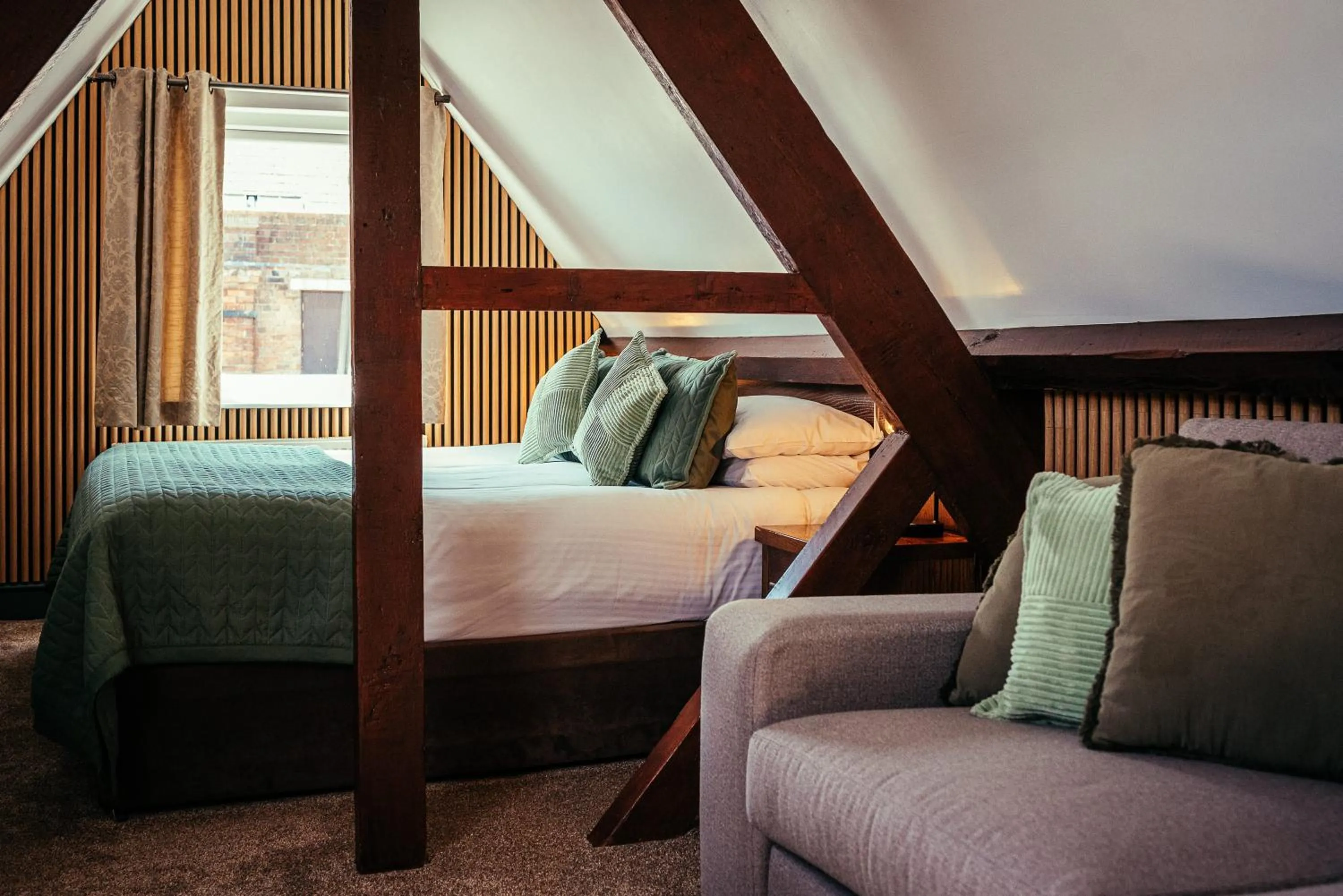 Bed in The Duke of Edinburgh Hotel & Bar