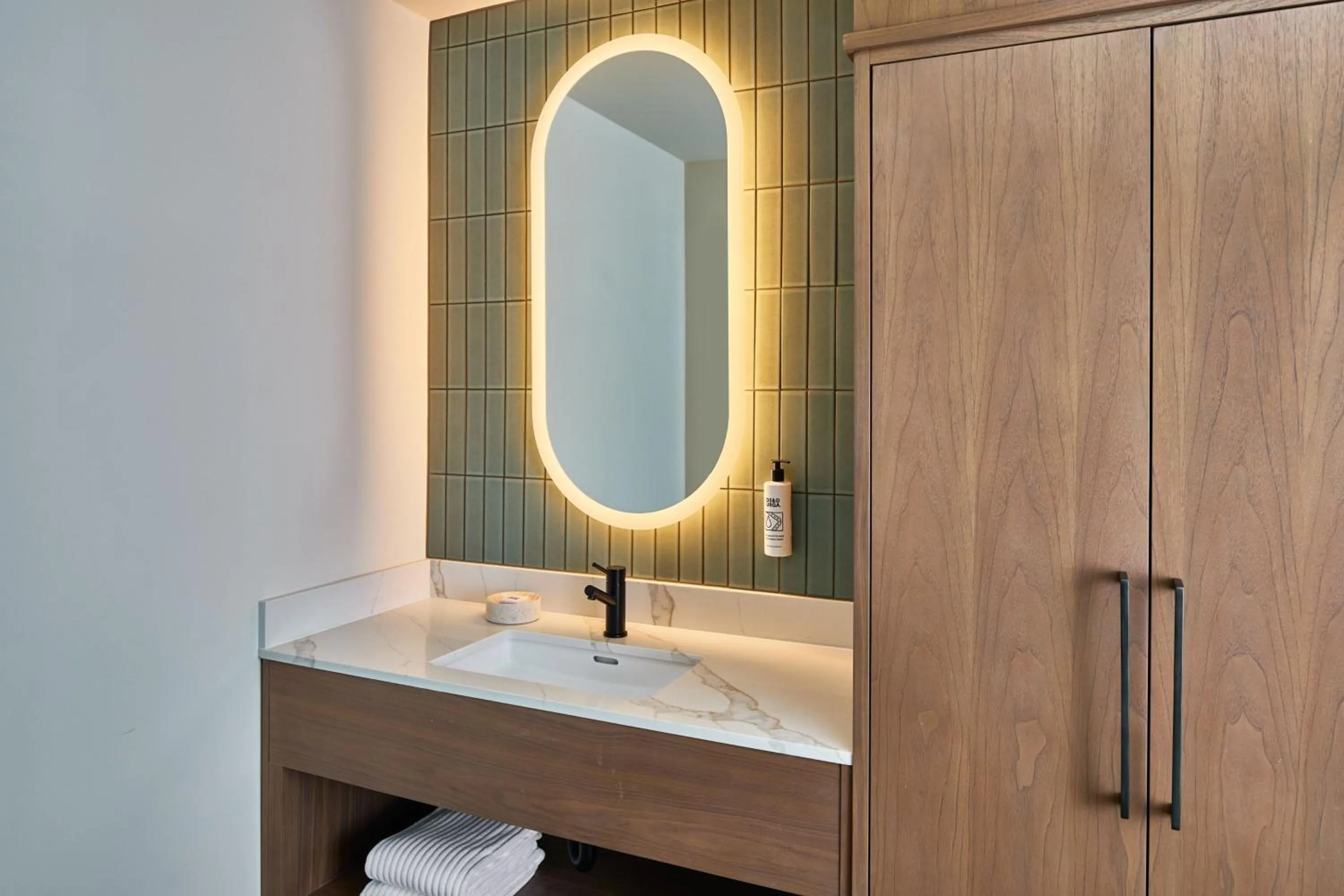 Bathroom in Monterey Beach Hotel, a Tribute Portfolio Hotel