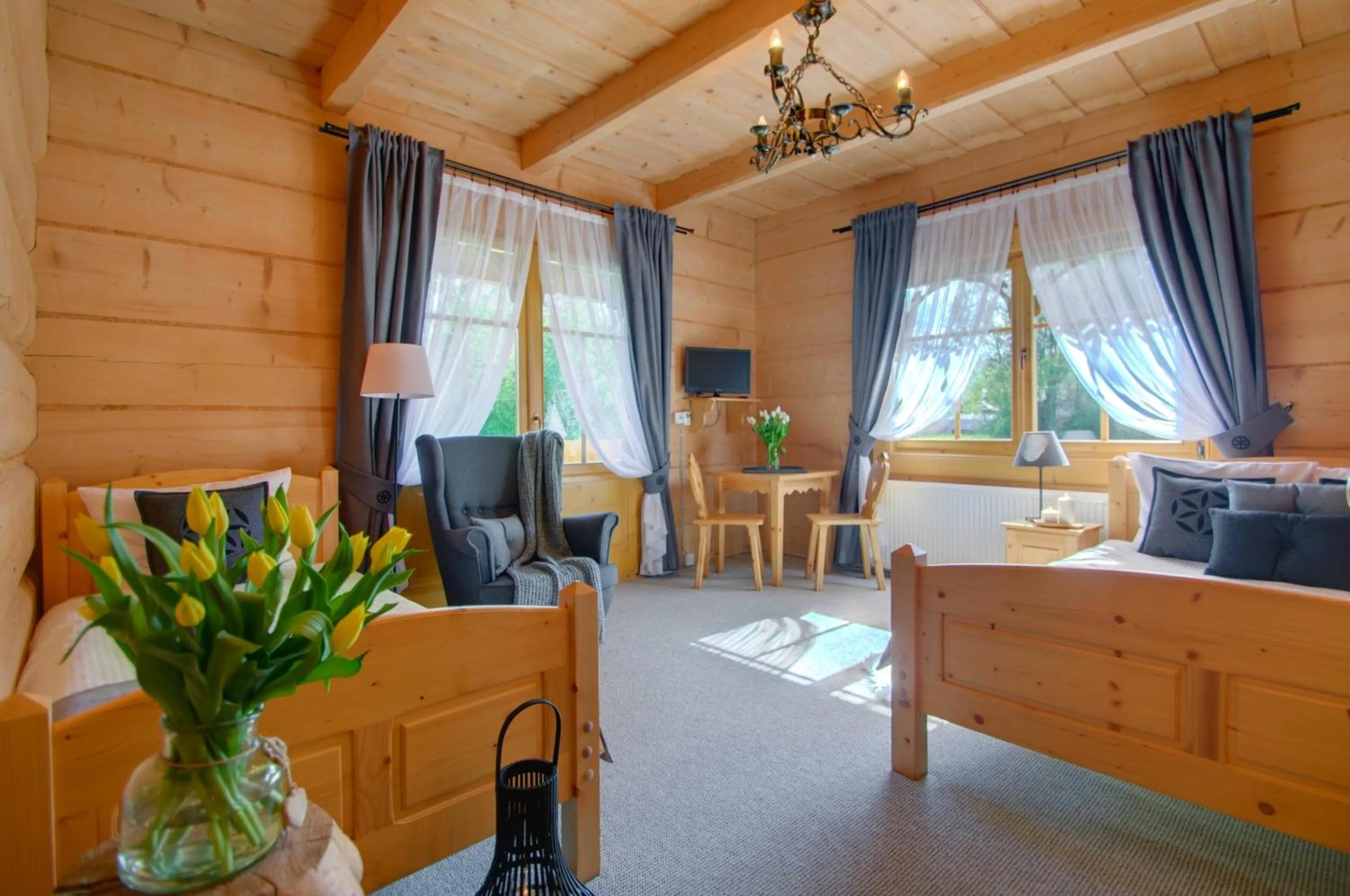 Photo of the whole room in Willa Płazówka Białczańska