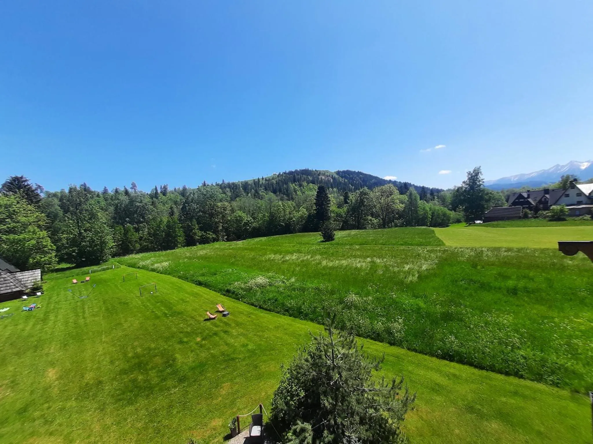 Children play ground in Willa Płazówka Białczańska
